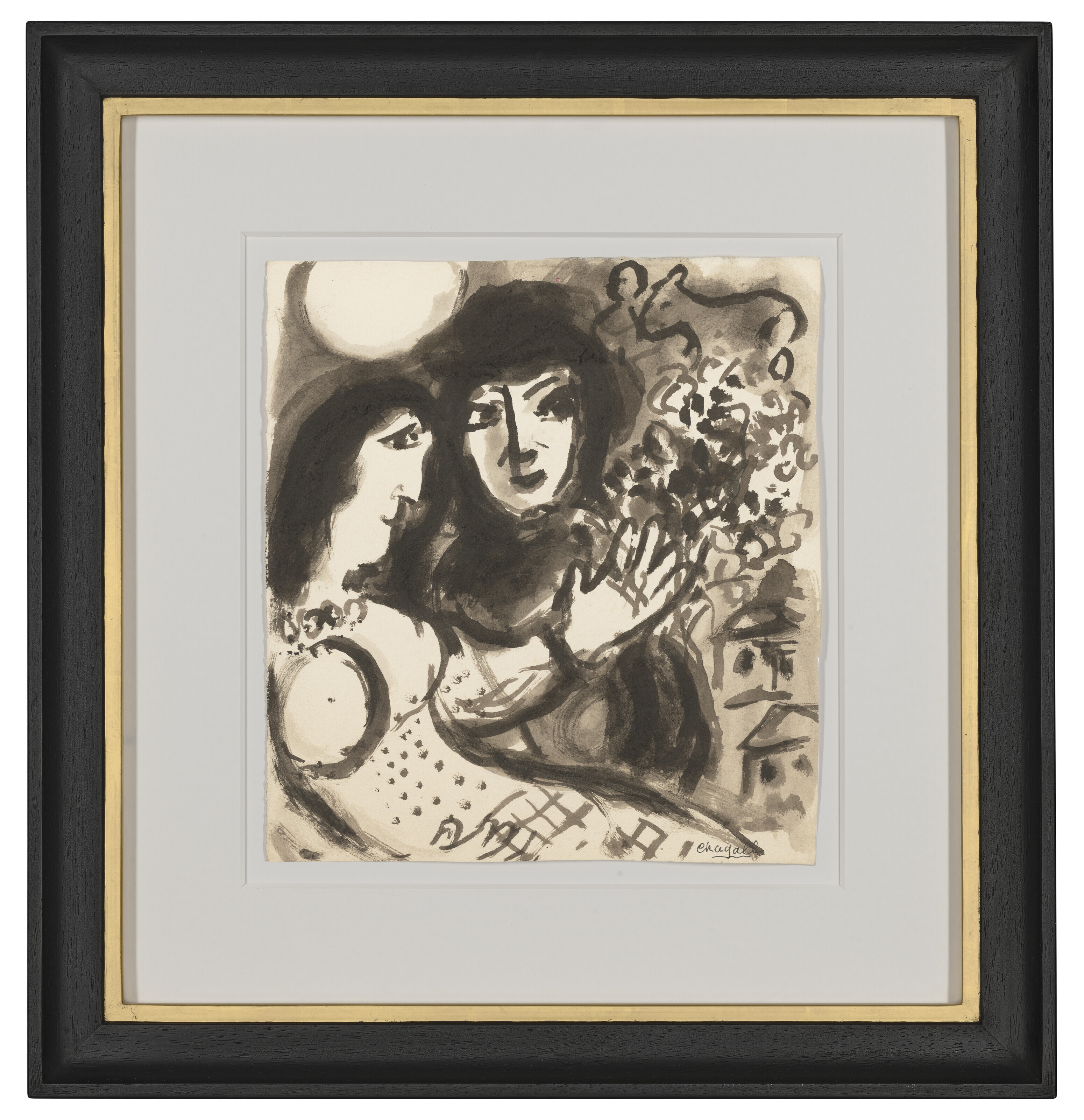Marc Chagall — Встреча, изображение 3