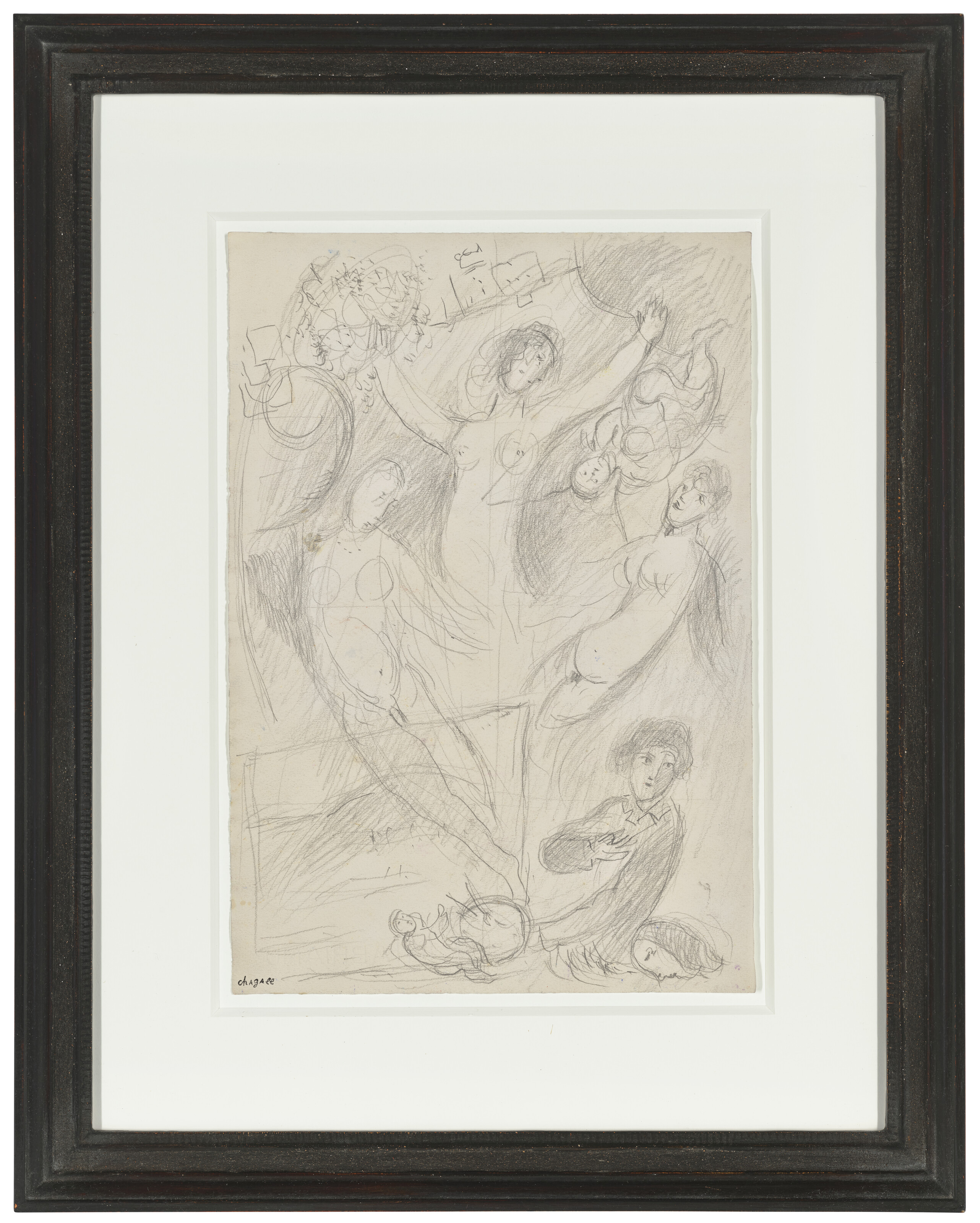 Marc Chagall — Этюд для оперы (1953), изображение 2