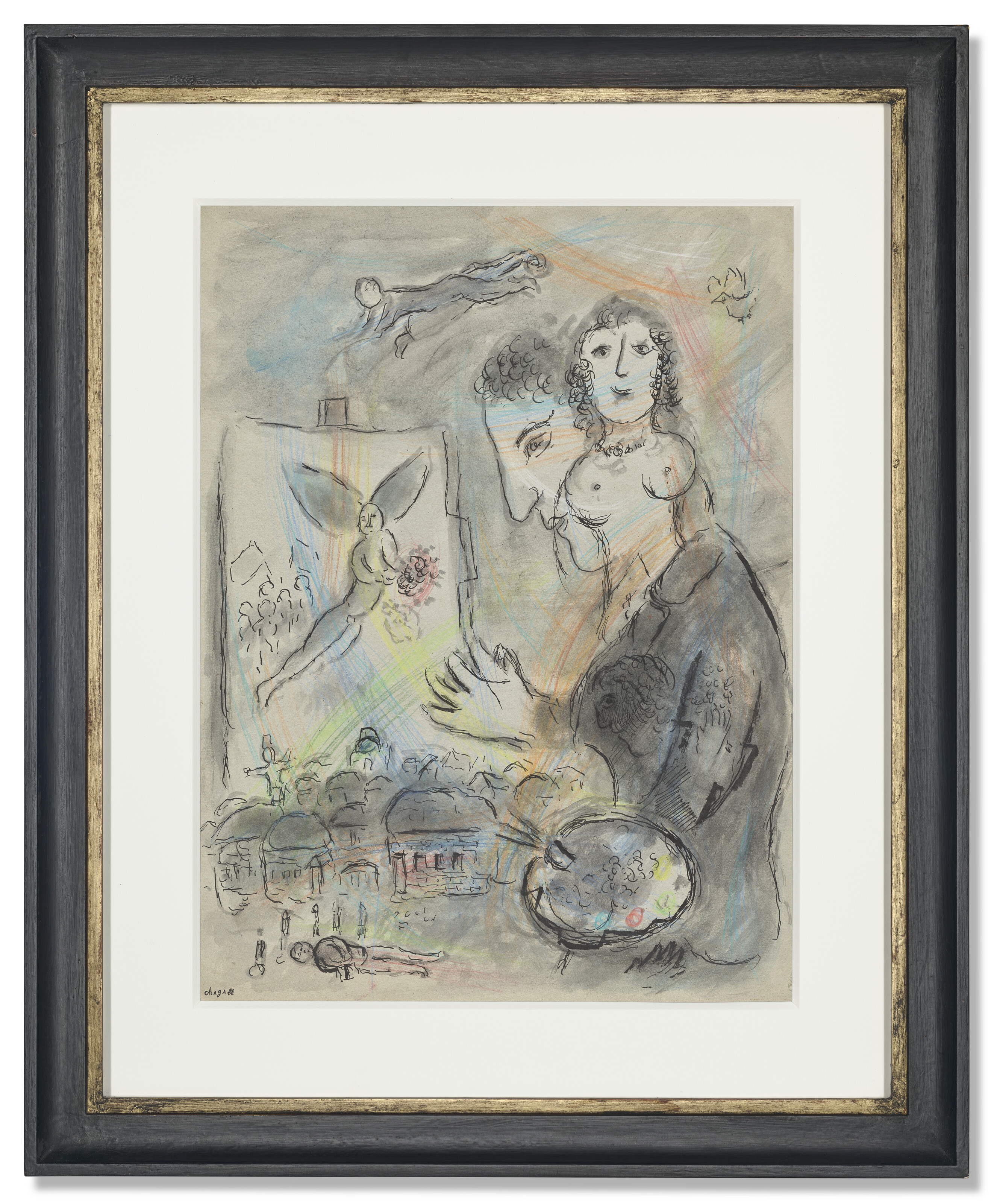 Marc Chagall — История профиля и нового кавалера в Витебске, изображение 2