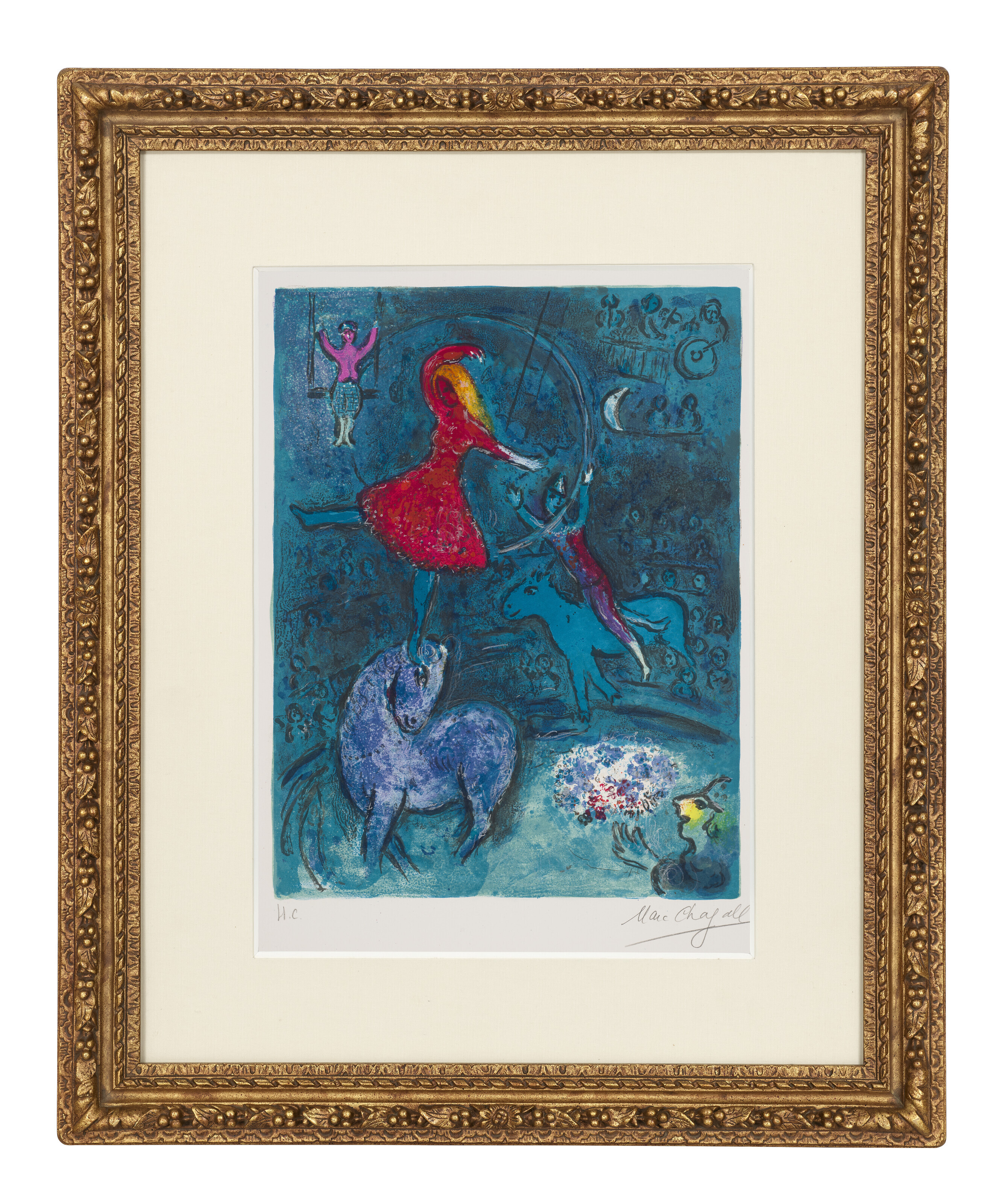 Marc Chagall — Le Cirque : одна тарелка, изображение 2