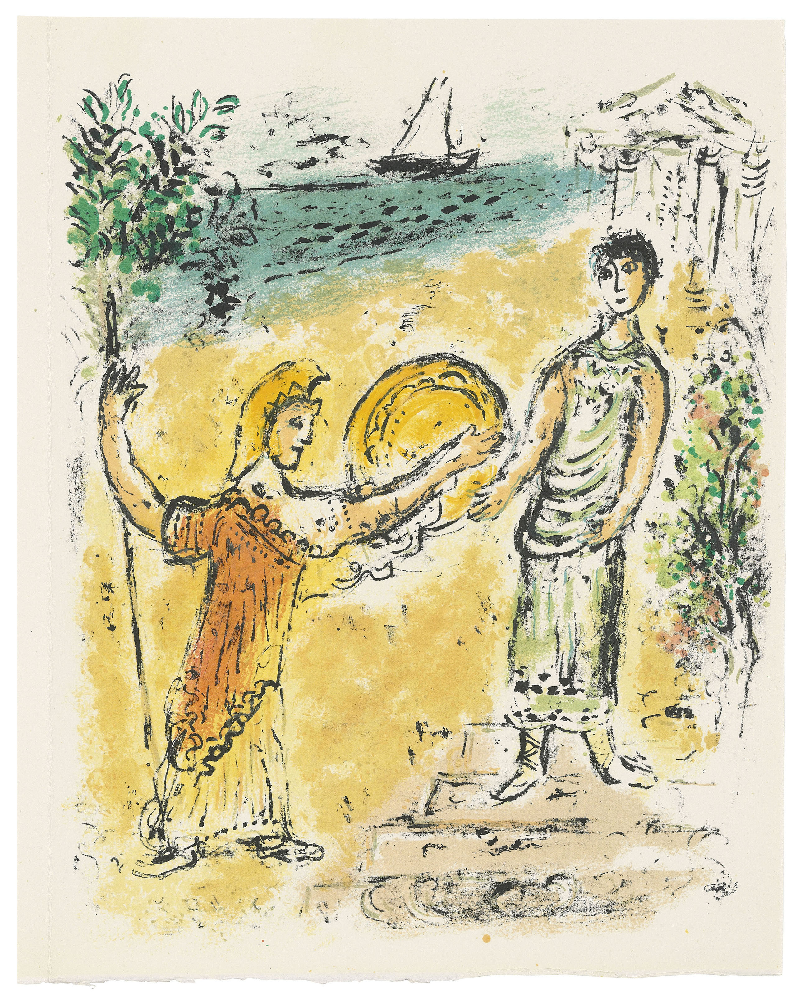 Marc Chagall — Одиссей, изображение 2