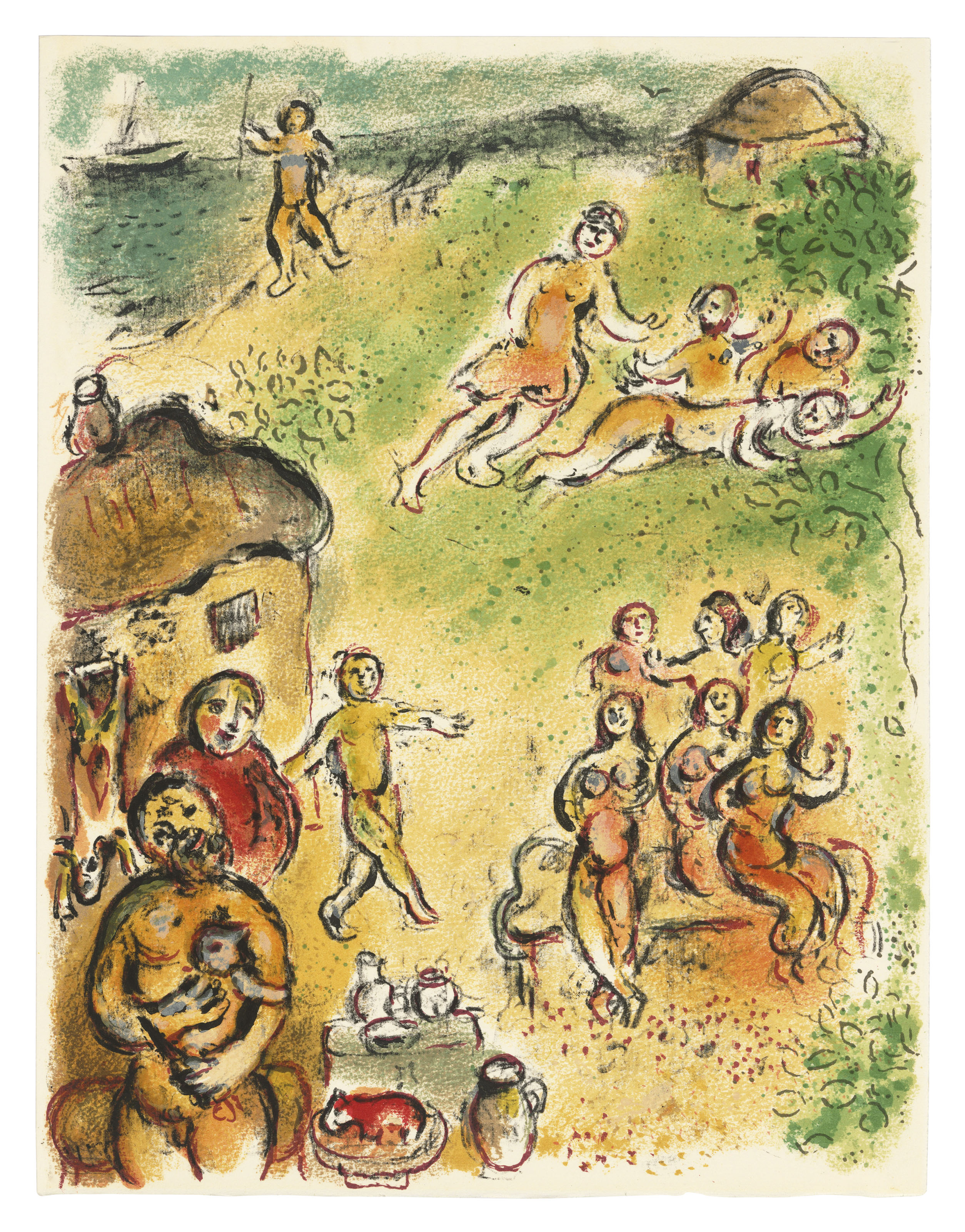 Marc Chagall — Одиссей, изображение 14
