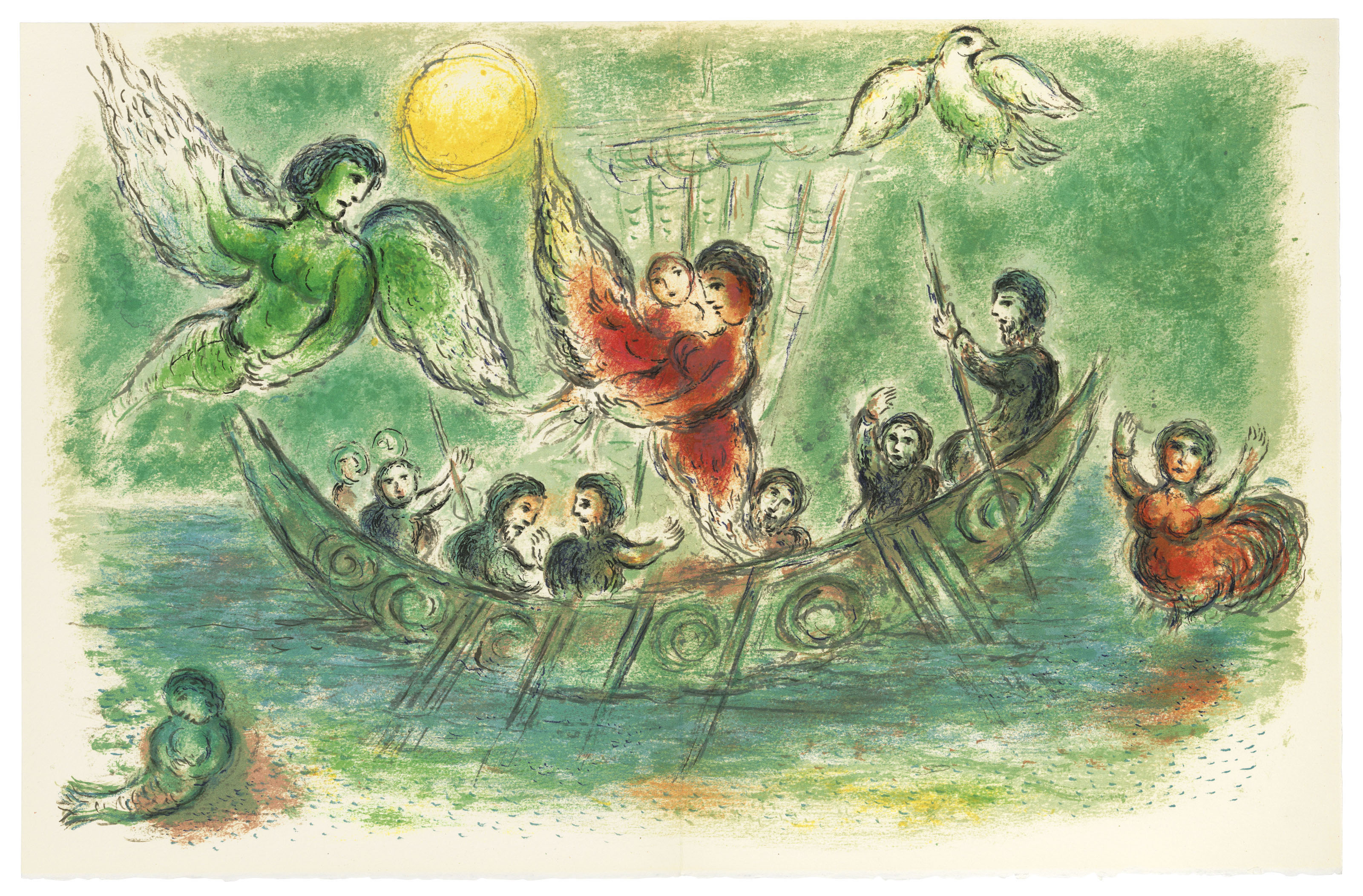 Marc Chagall — Одиссей, изображение 4