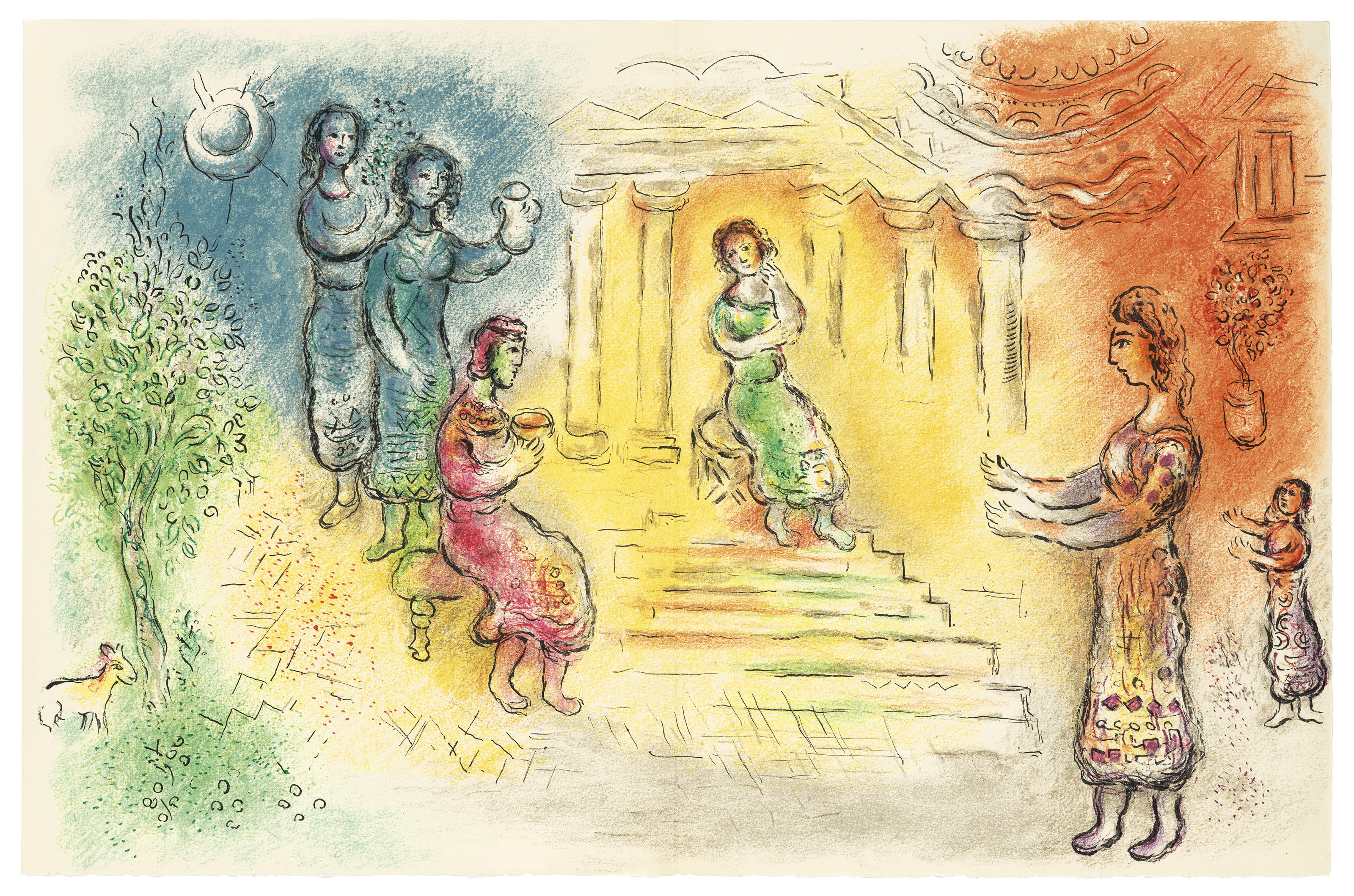 Marc Chagall — Одиссей, изображение 8
