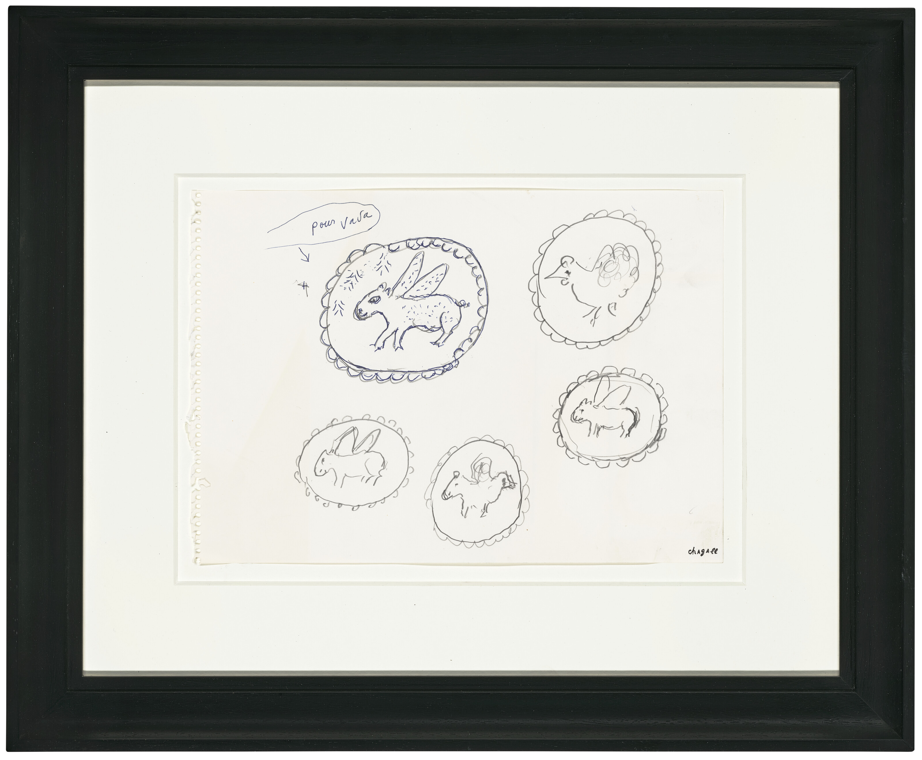 Marc Chagall — Проект по созданию авторских медалей для Одиссеи (1974) и по созданию украшений для Вавы, изображение 2