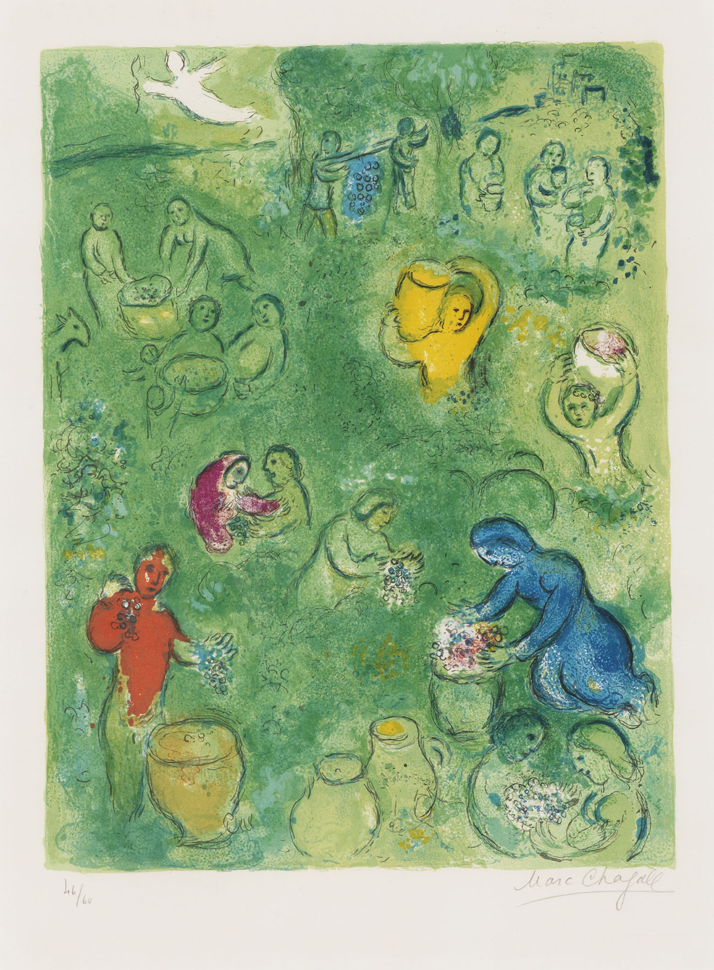 Marc Chagall — "Венданжи", от: Дафнис и Хлоя