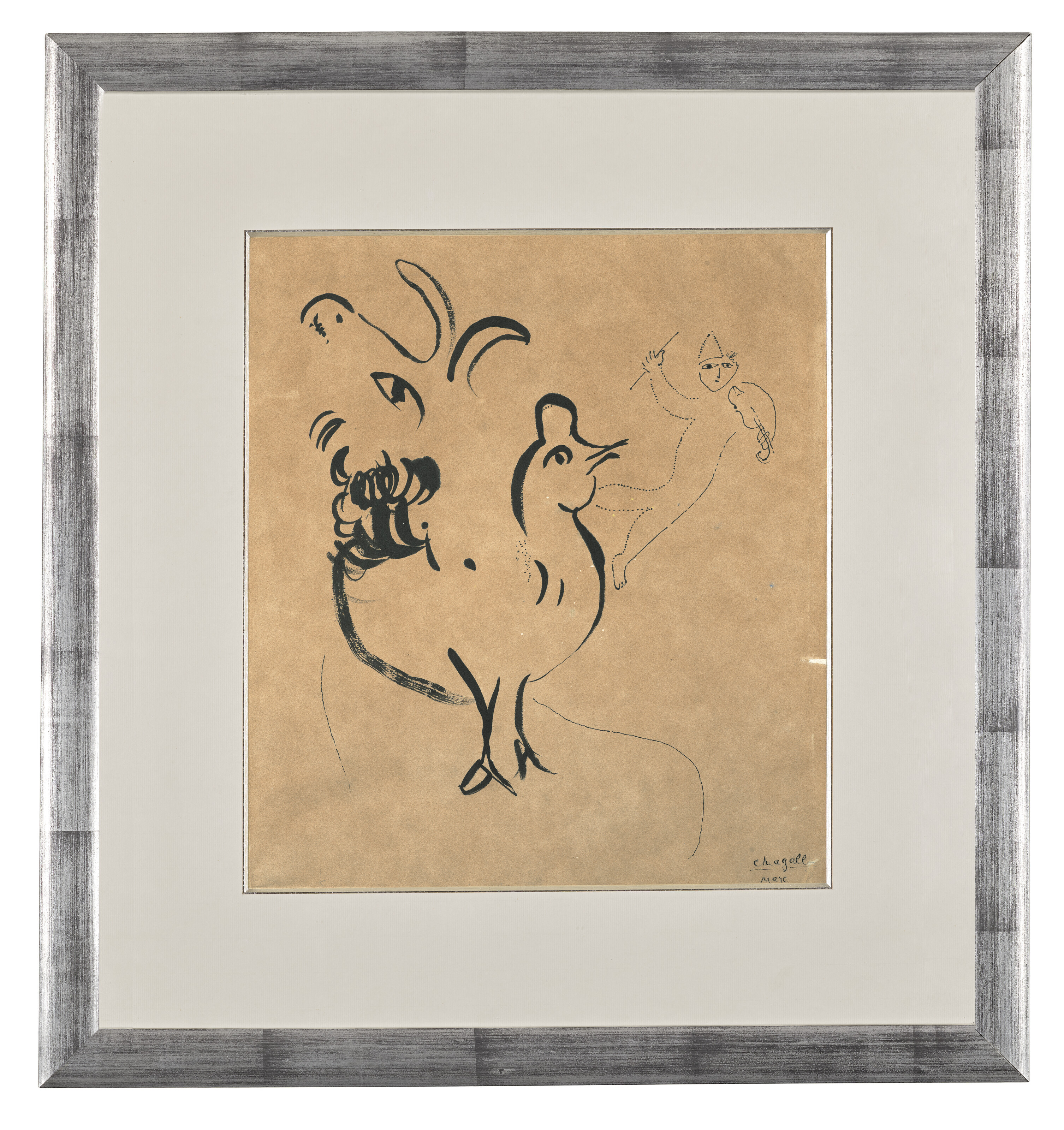 Marc Chagall — Кок, мальчик и виолончелистка, изображение 3