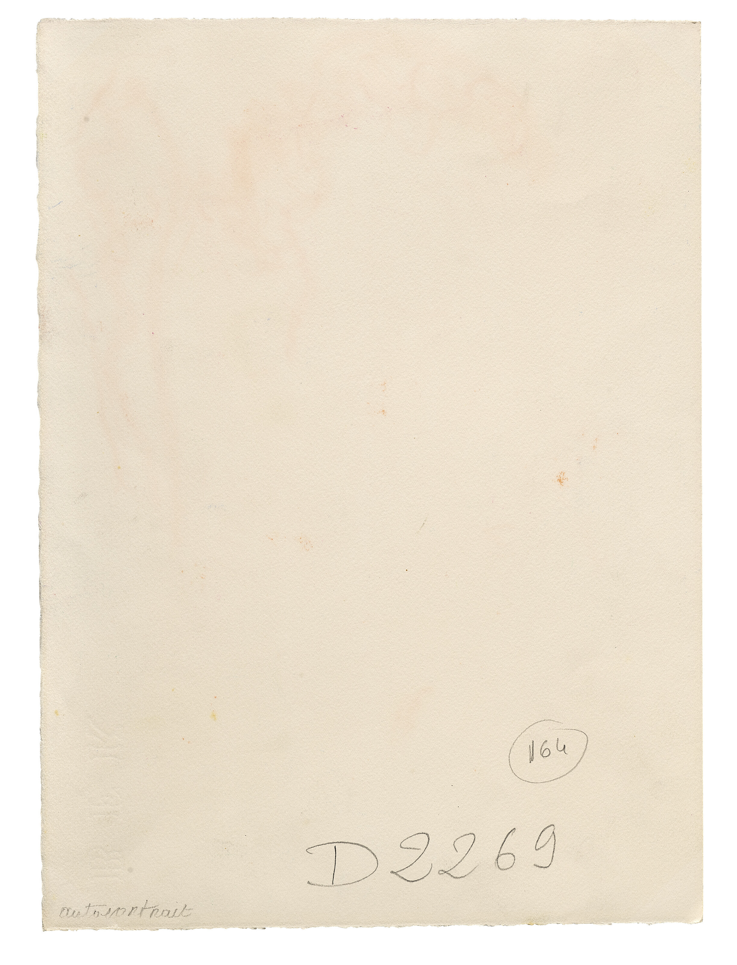 Marc Chagall — Автопортрет в профиле, изображение 3