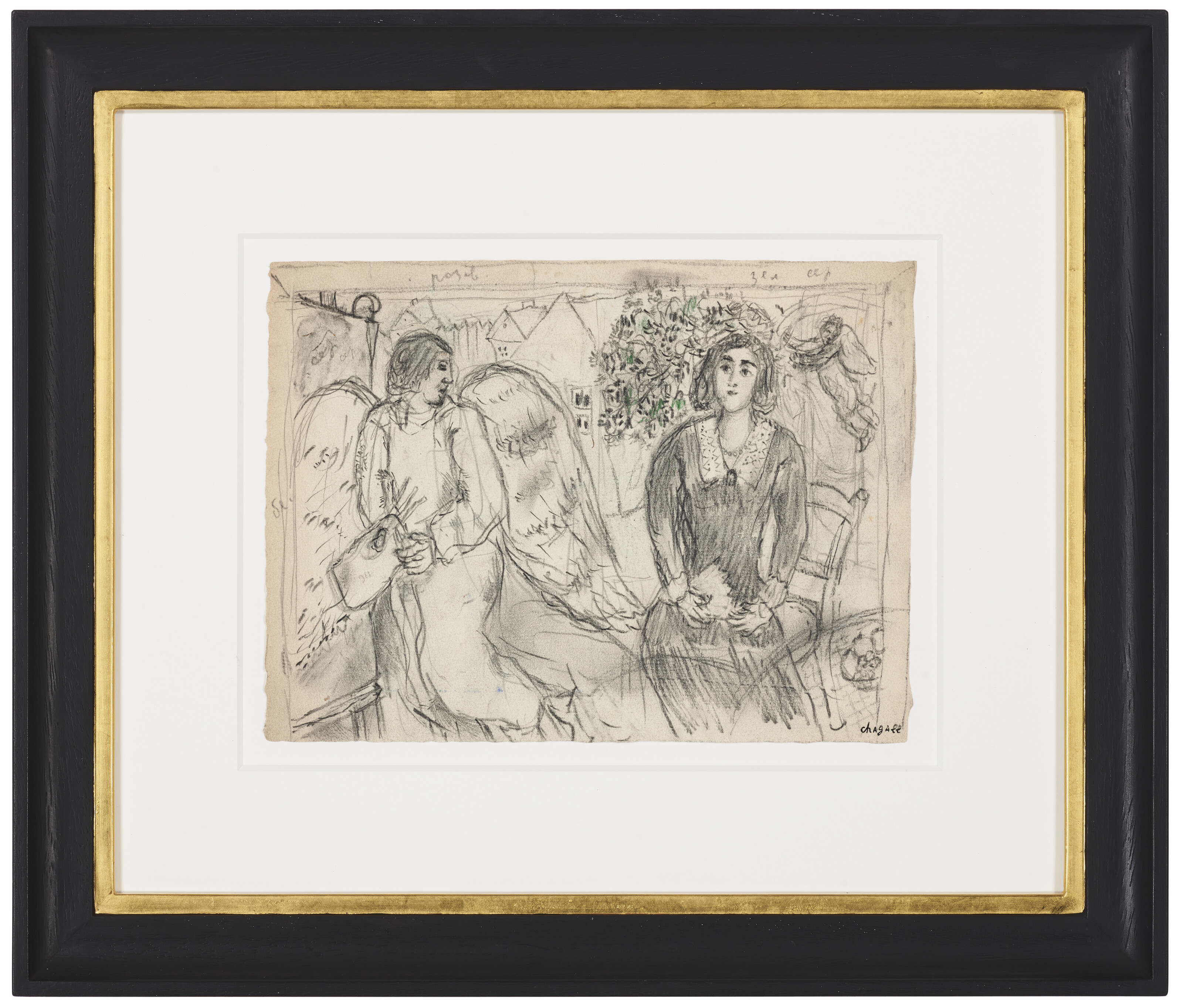 Marc Chagall — Посещение мира с палитрой в прекрасном свете, изображение 2