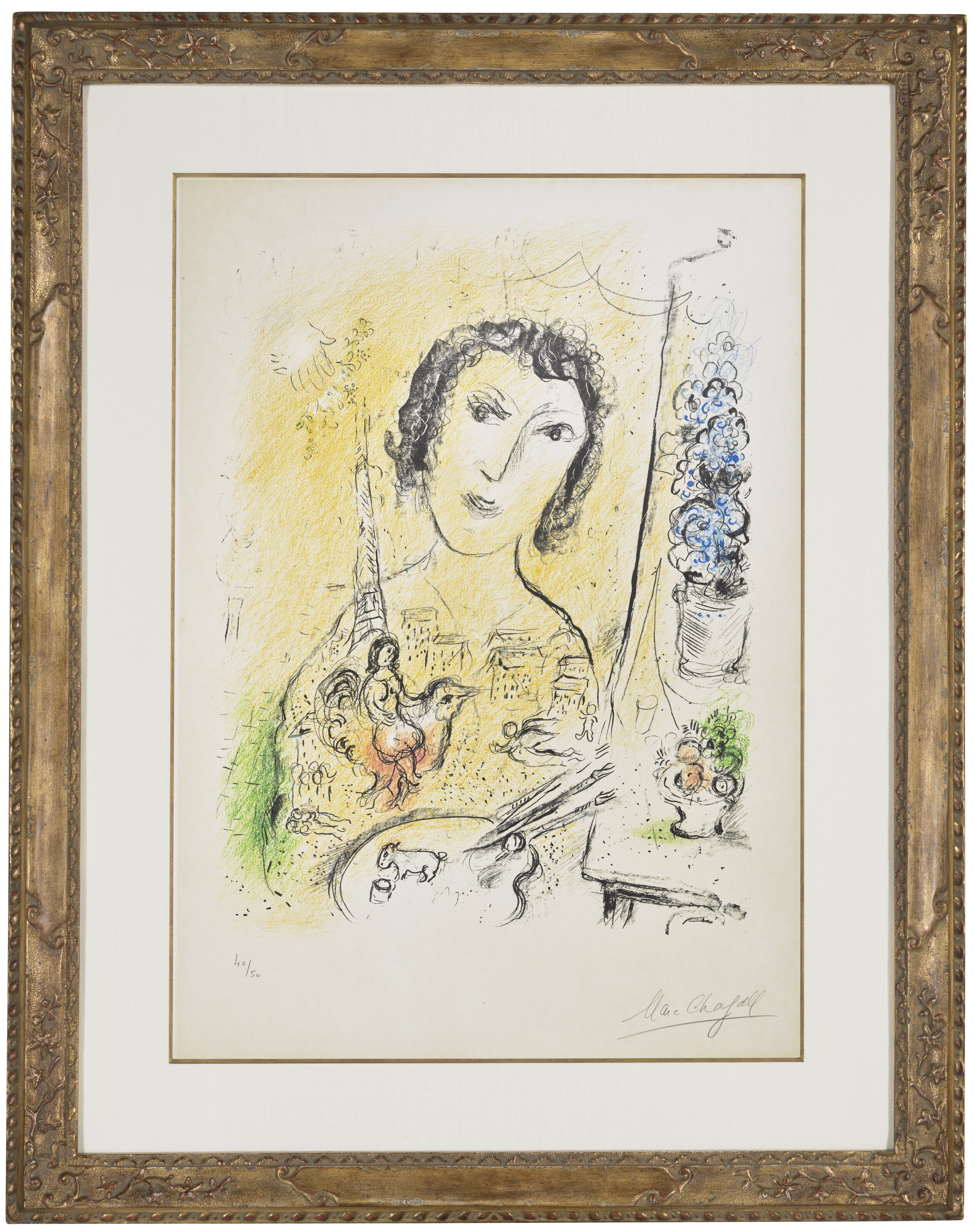 Marc Chagall — Автопортрет, изображение 2
