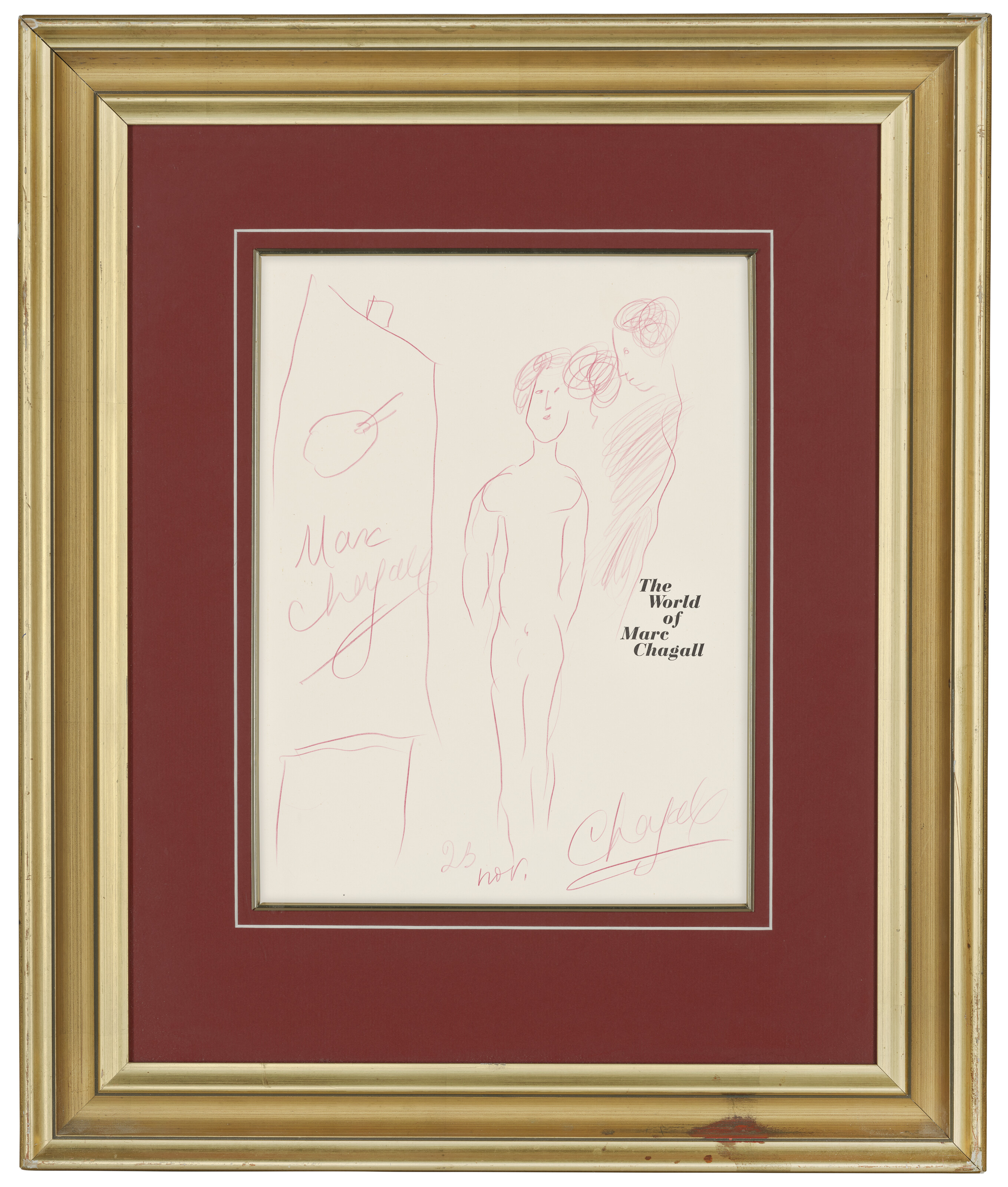 Marc Chagall — Любовь к кавалеру, изображение 2