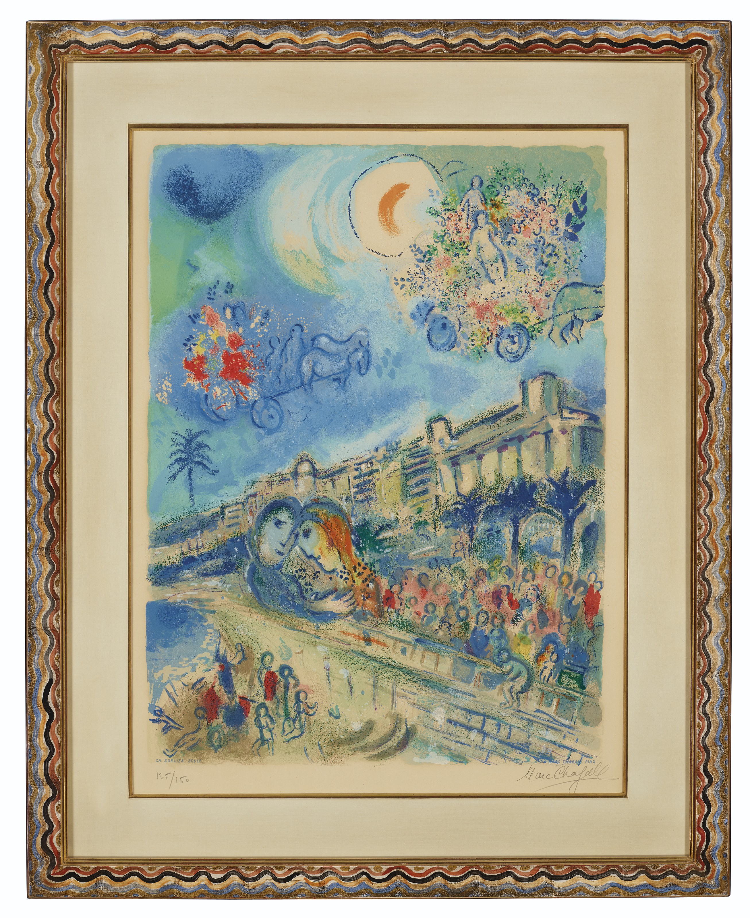 Marc Chagall — Батай де Флер, из Ниццы и Лазурного берега, изображение 2