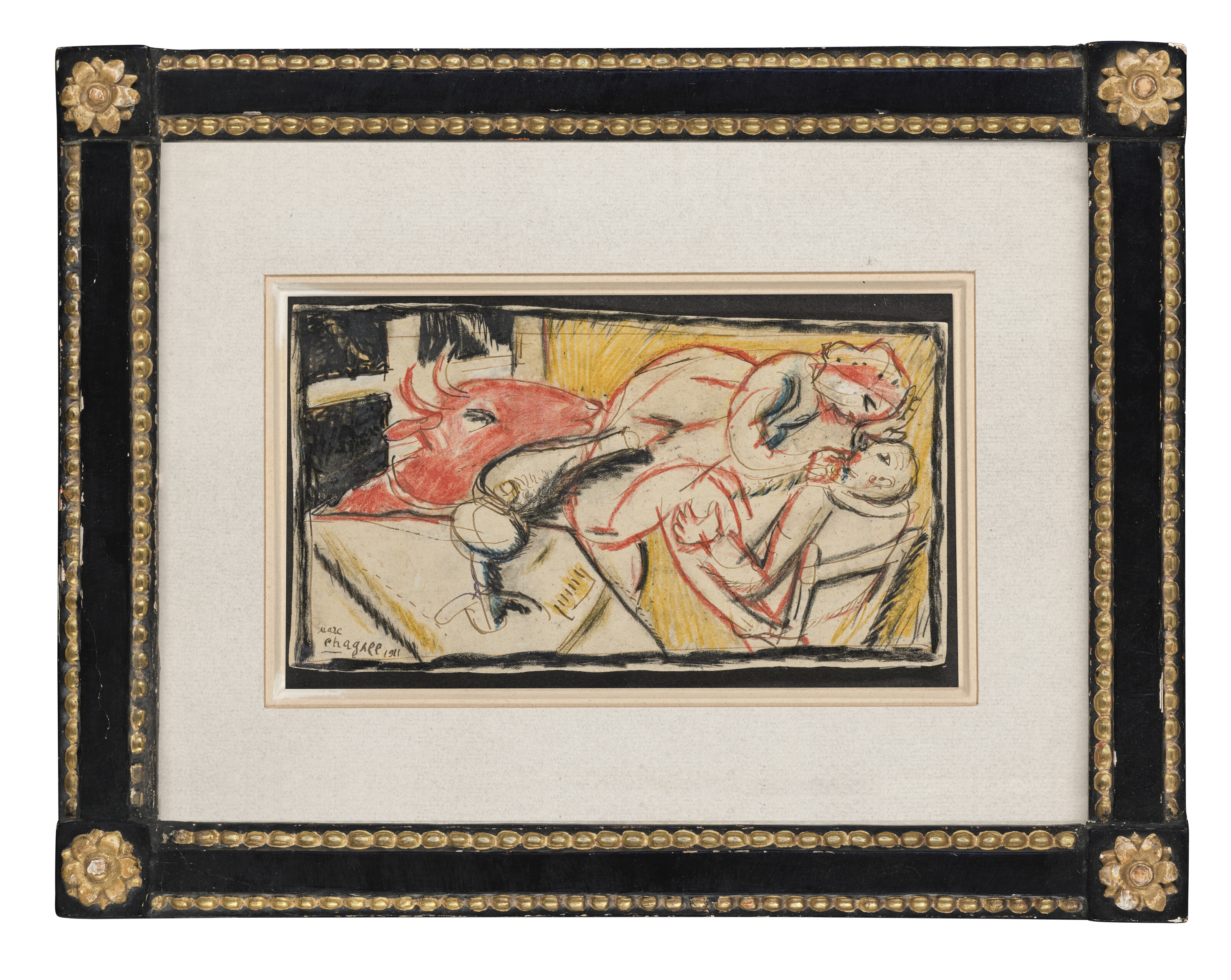 Marc Chagall — Этюд для "Художника II", изображение 2