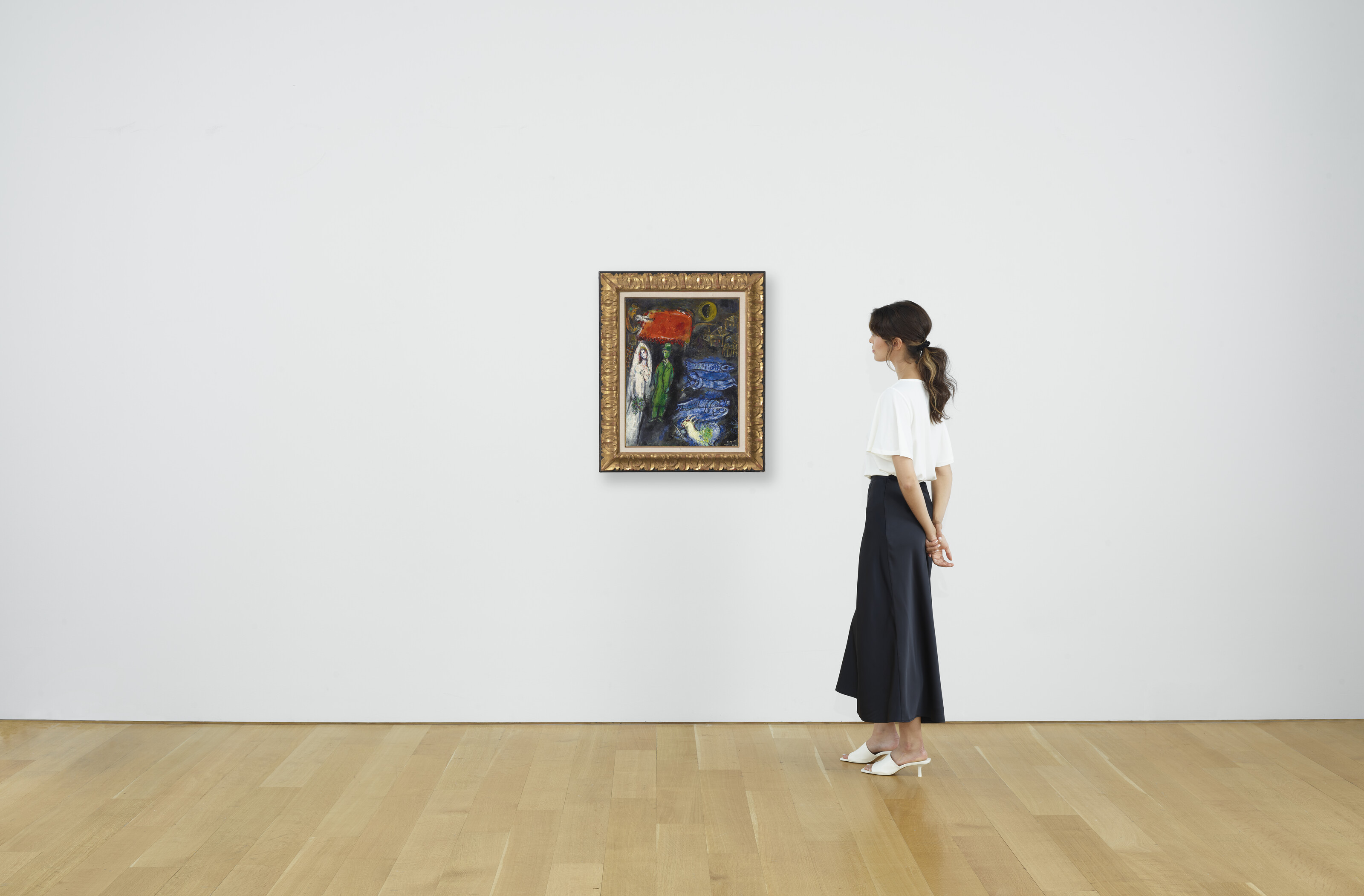 Marc Chagall — Свадьба с пуассонами, изображение 5