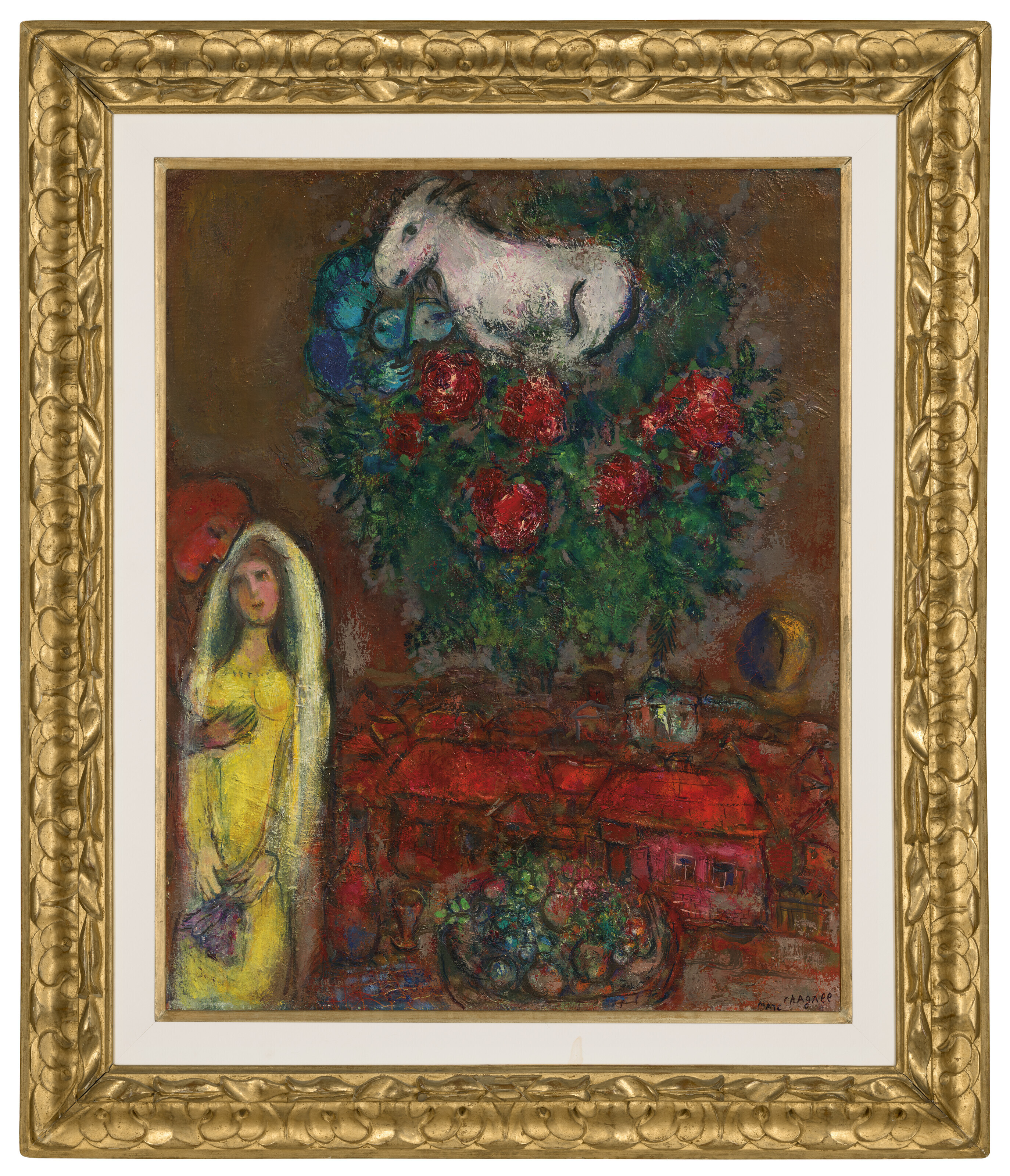 Marc Chagall — Желтая мария в деревне, изображение 2