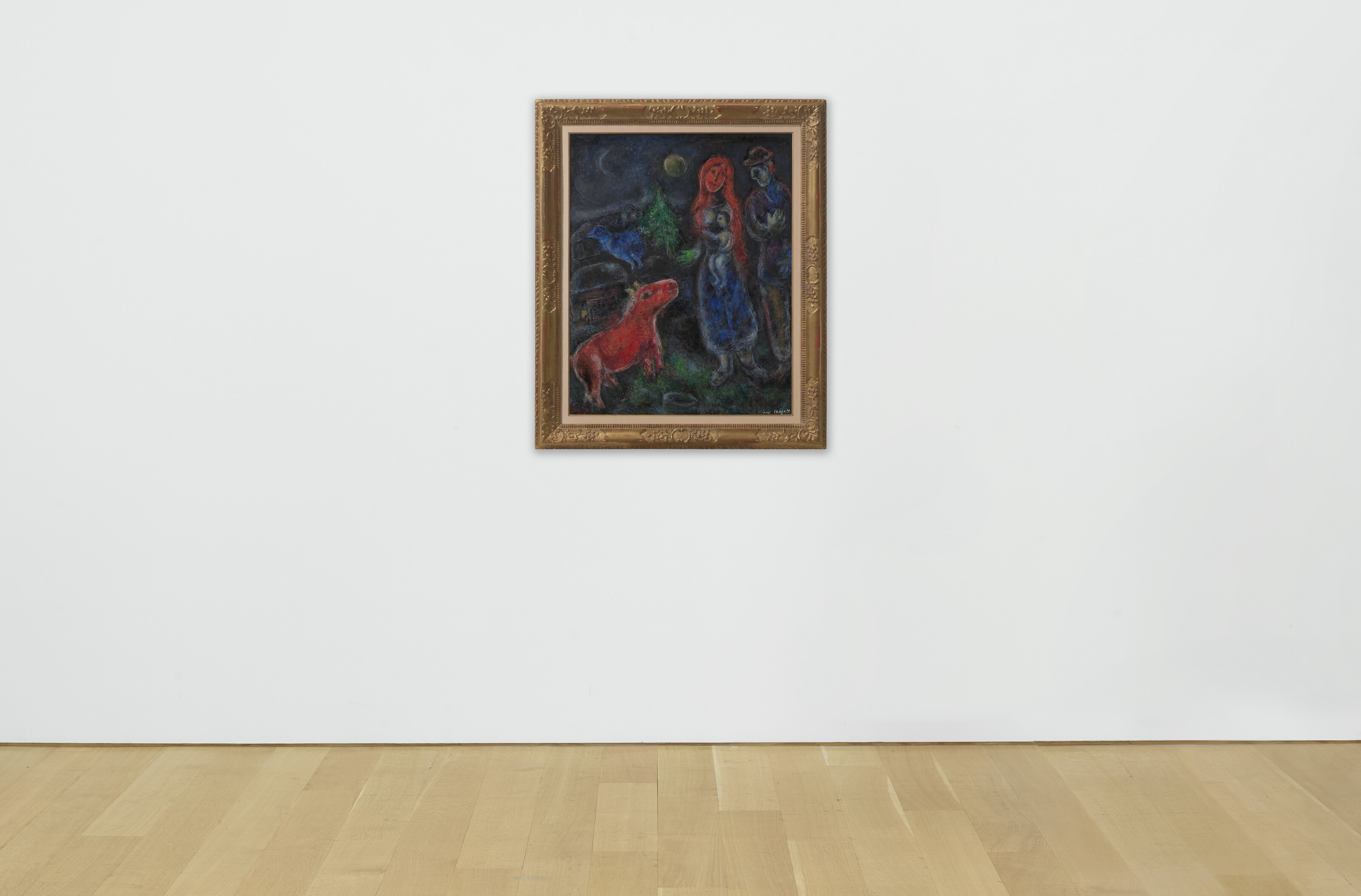 Marc Chagall — Сцена с пейсанной, изображение 6