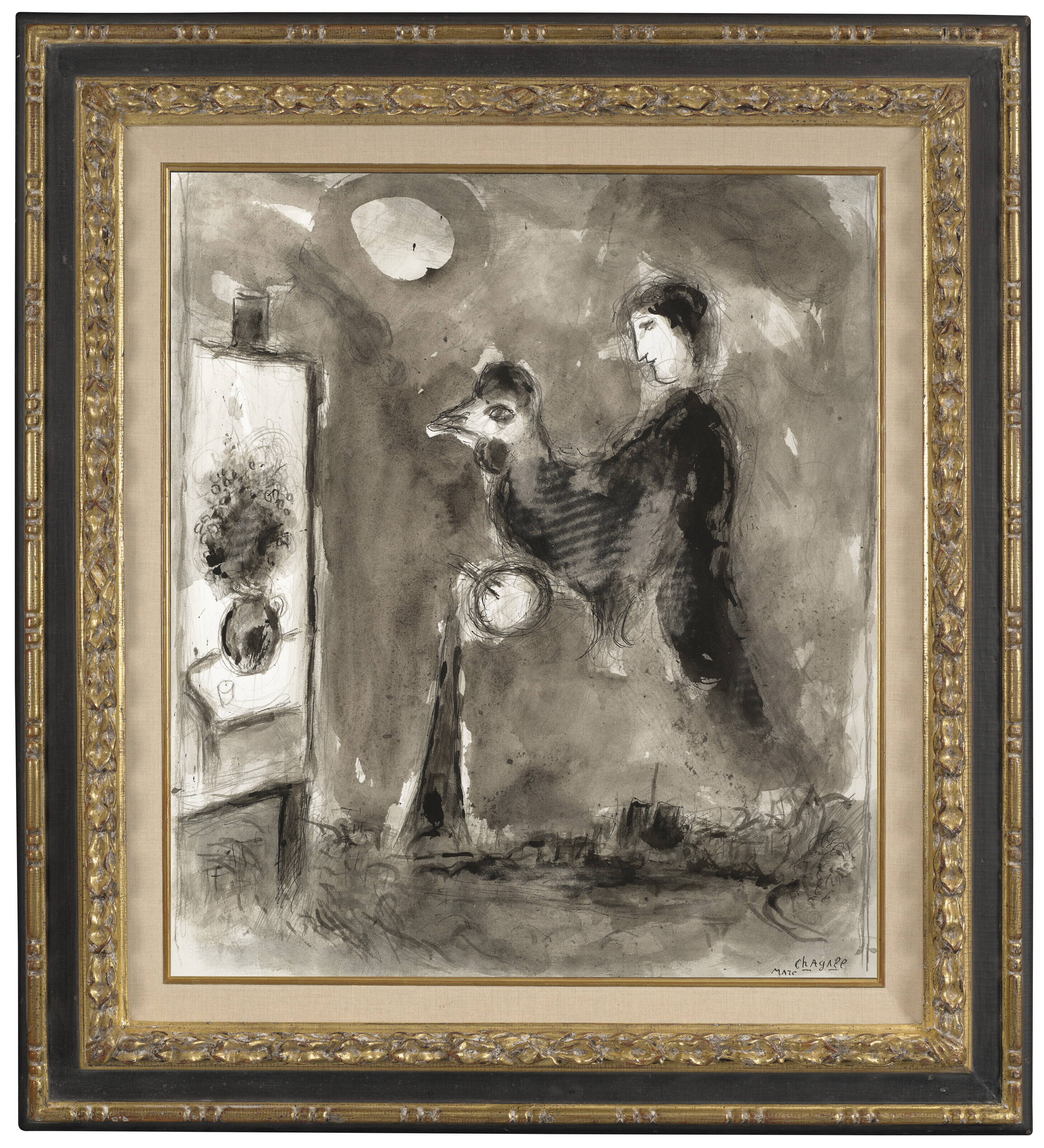 Marc Chagall — Прогулка по Парижу, изображение 2