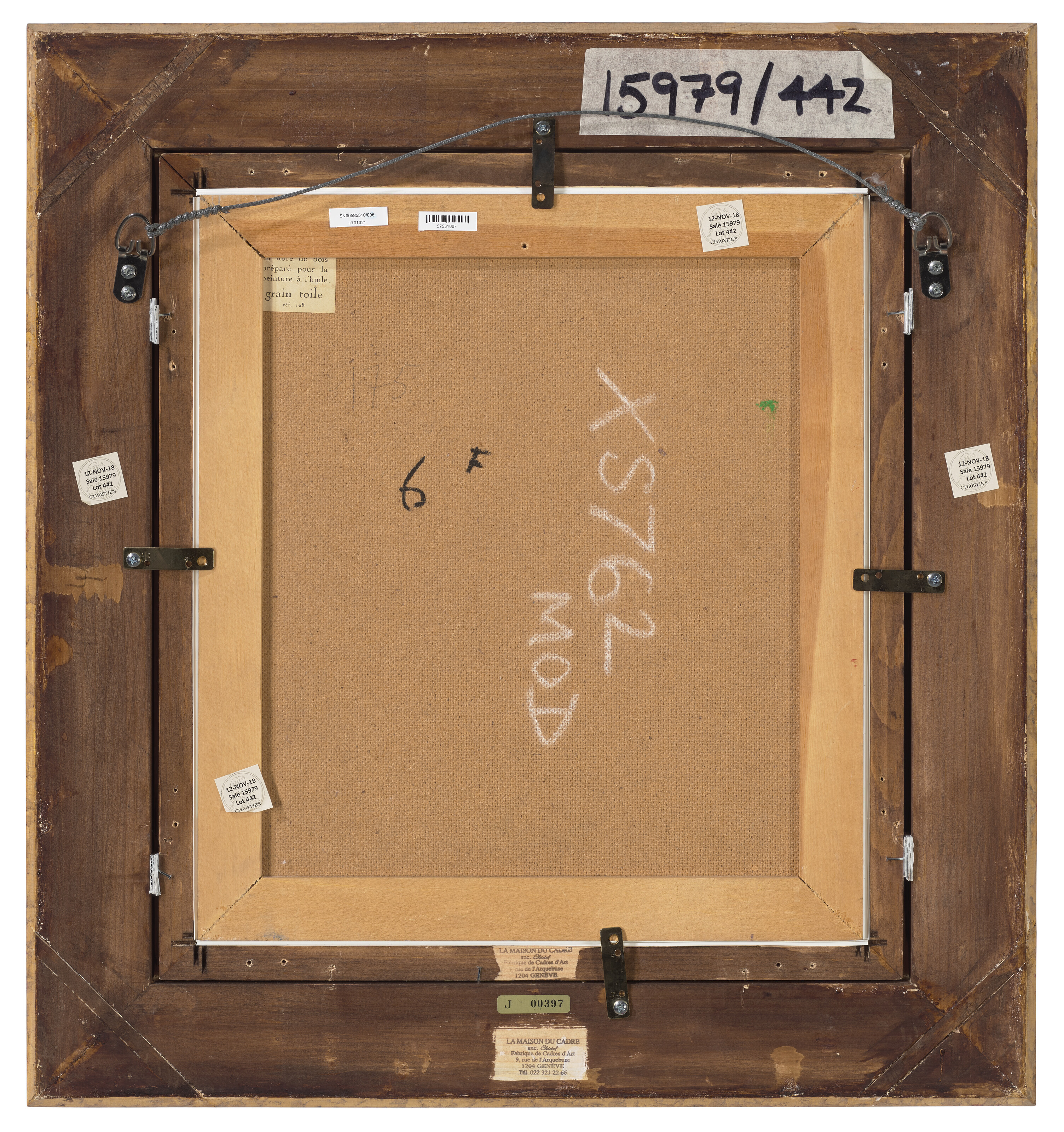Marc Chagall — Пара танцует в профиль на одном, изображение 3