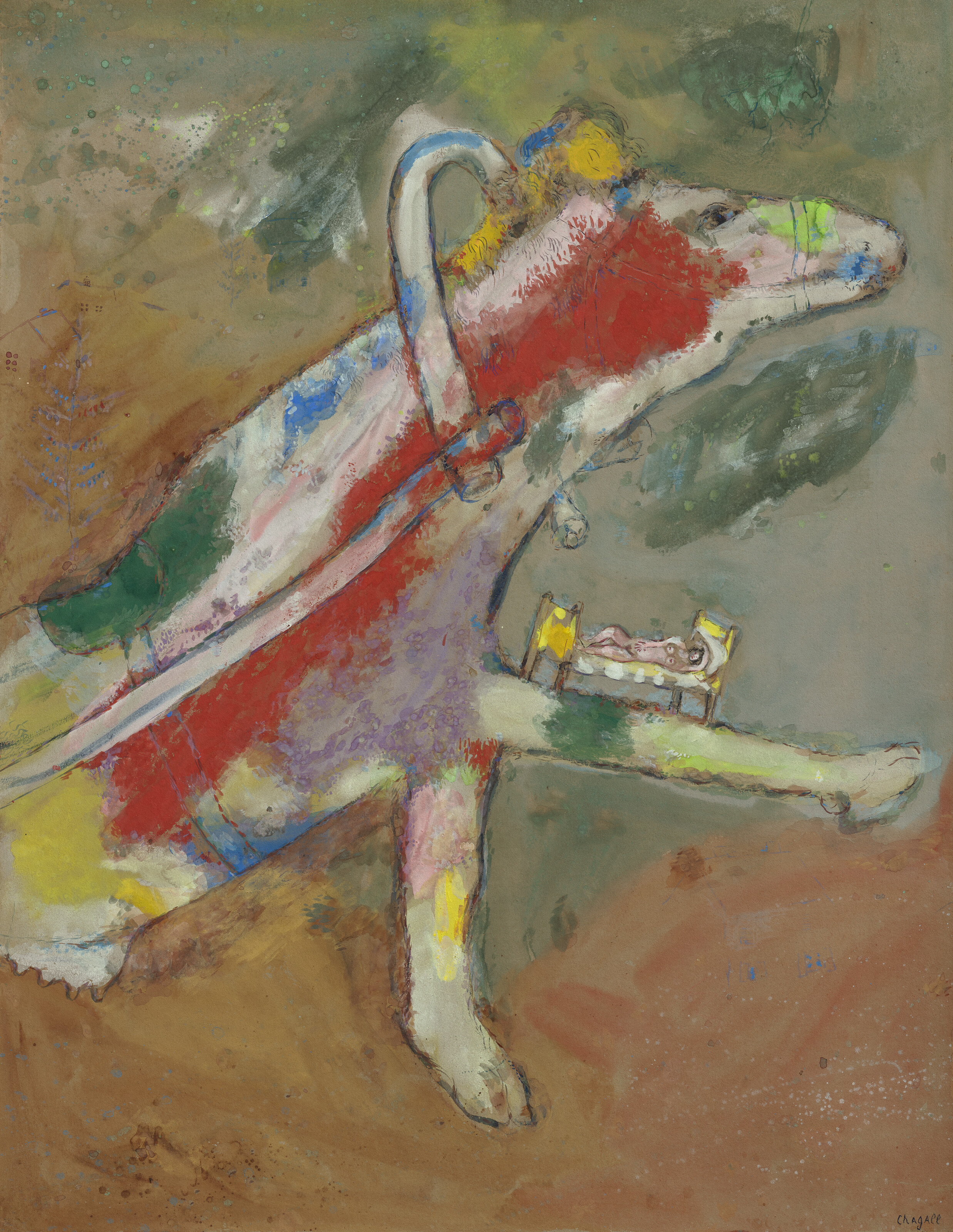 Marc Chagall — Сказка о животных: Фабульный уровень