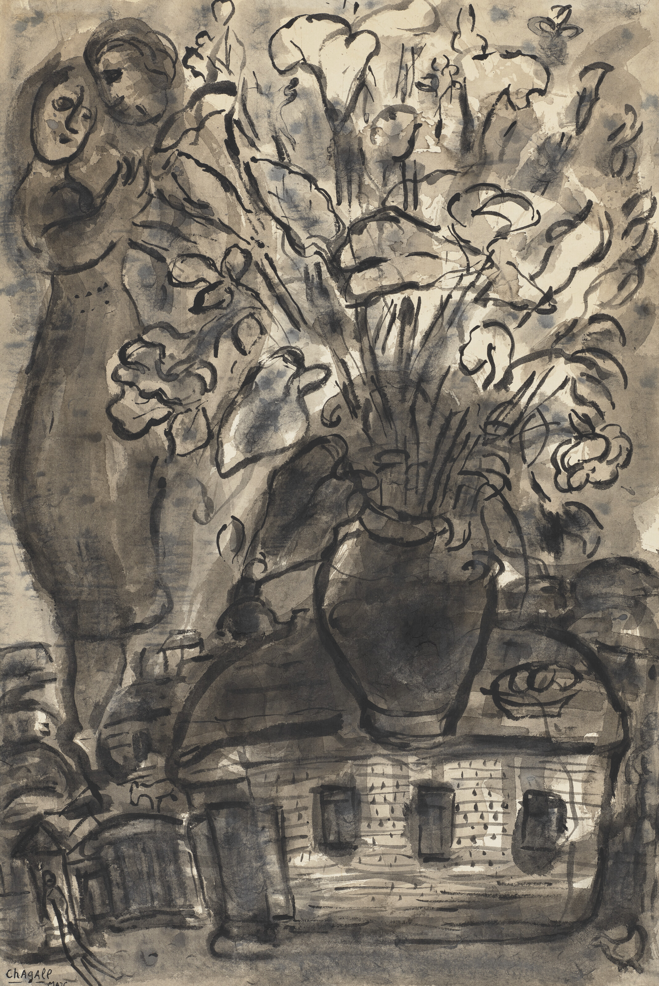 Marc Chagall — Дом в Натале