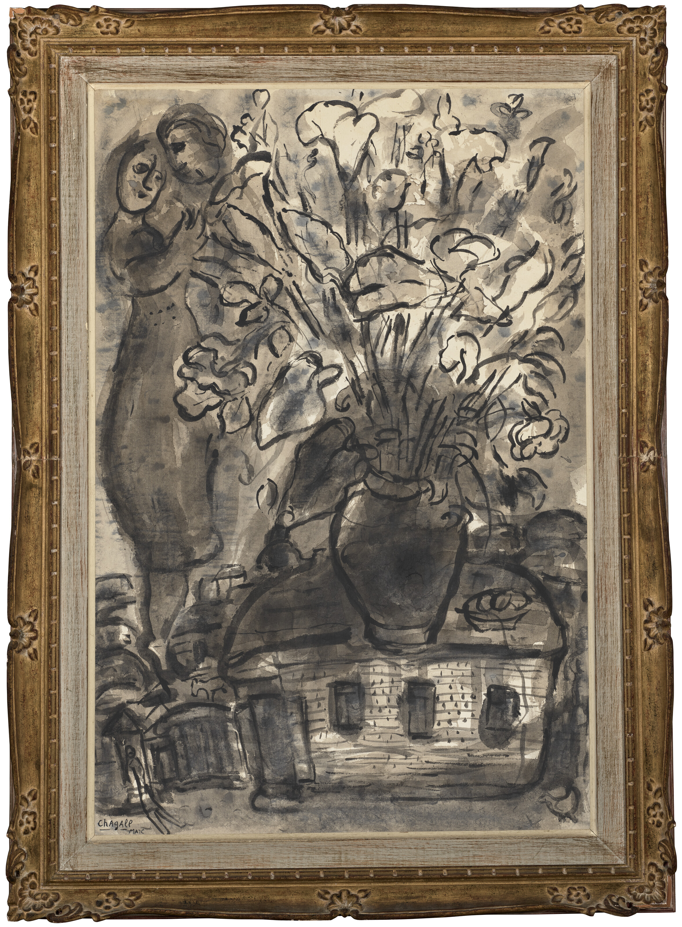 Marc Chagall — Дом в Натале, изображение 2