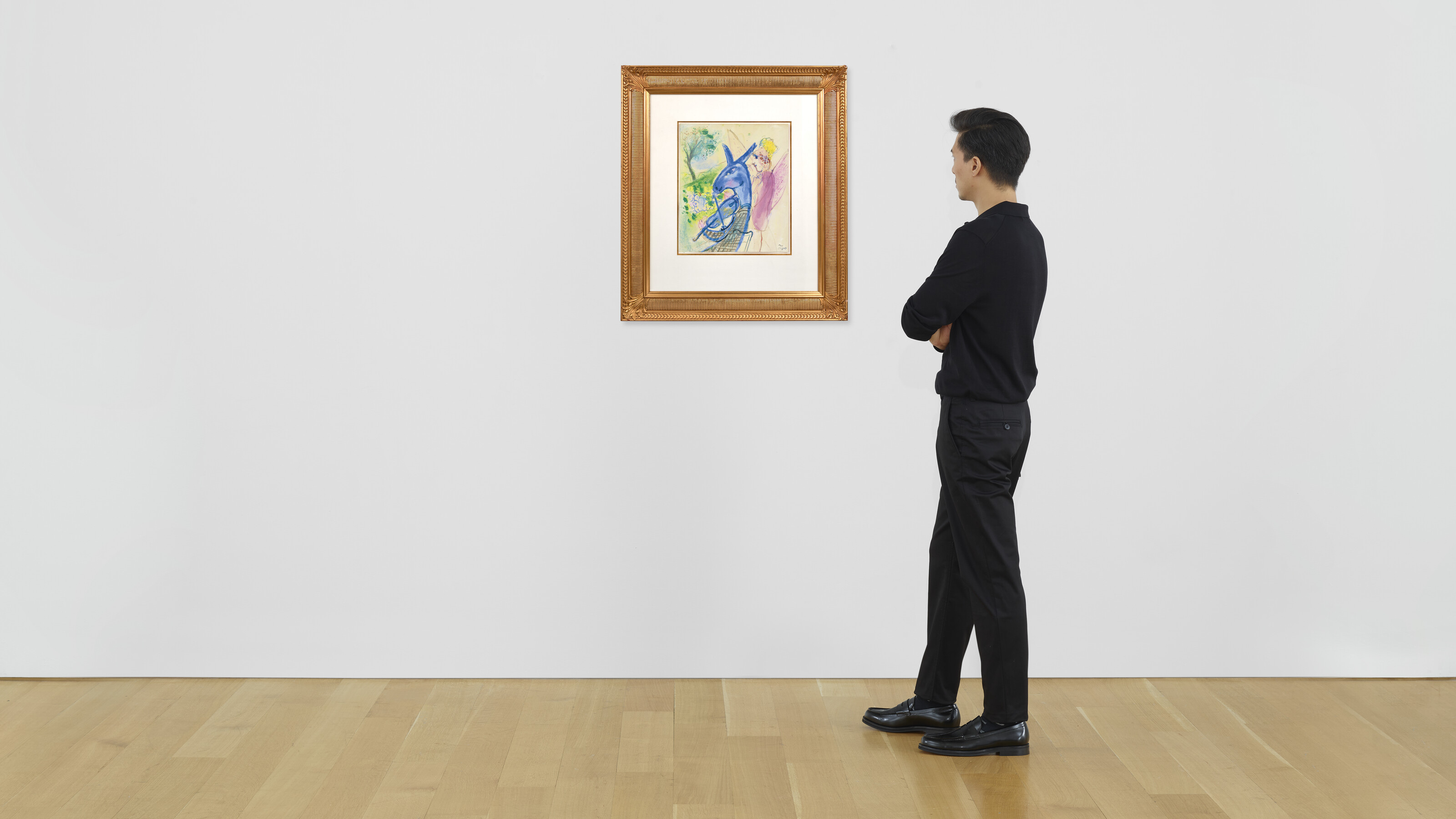 Marc Chagall — Молодая виолонистка из кампании, изображение 3