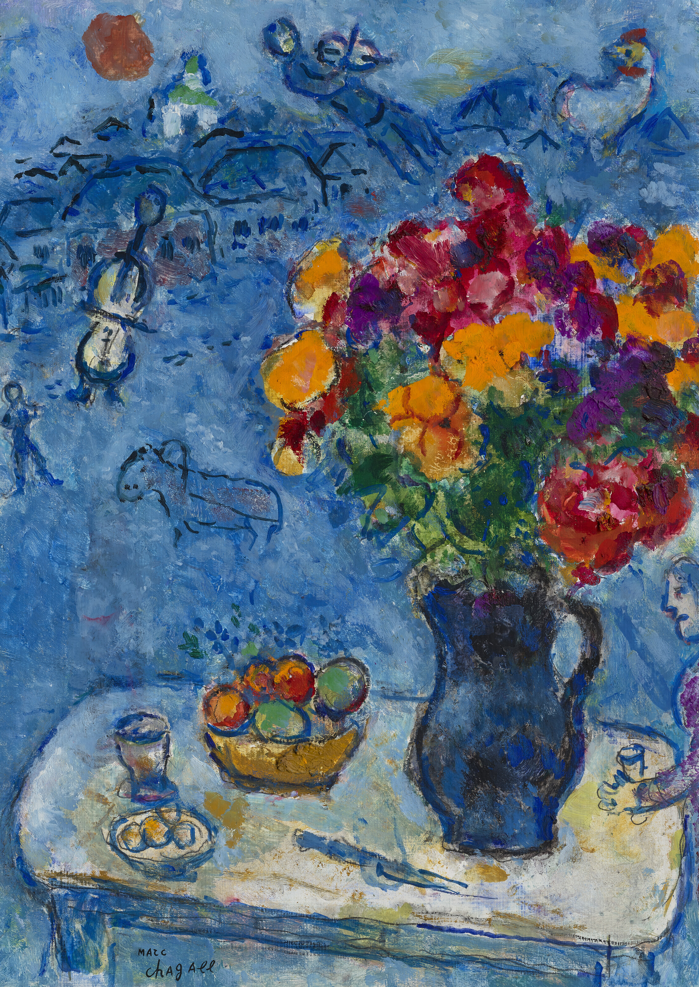 Marc Chagall — За столом