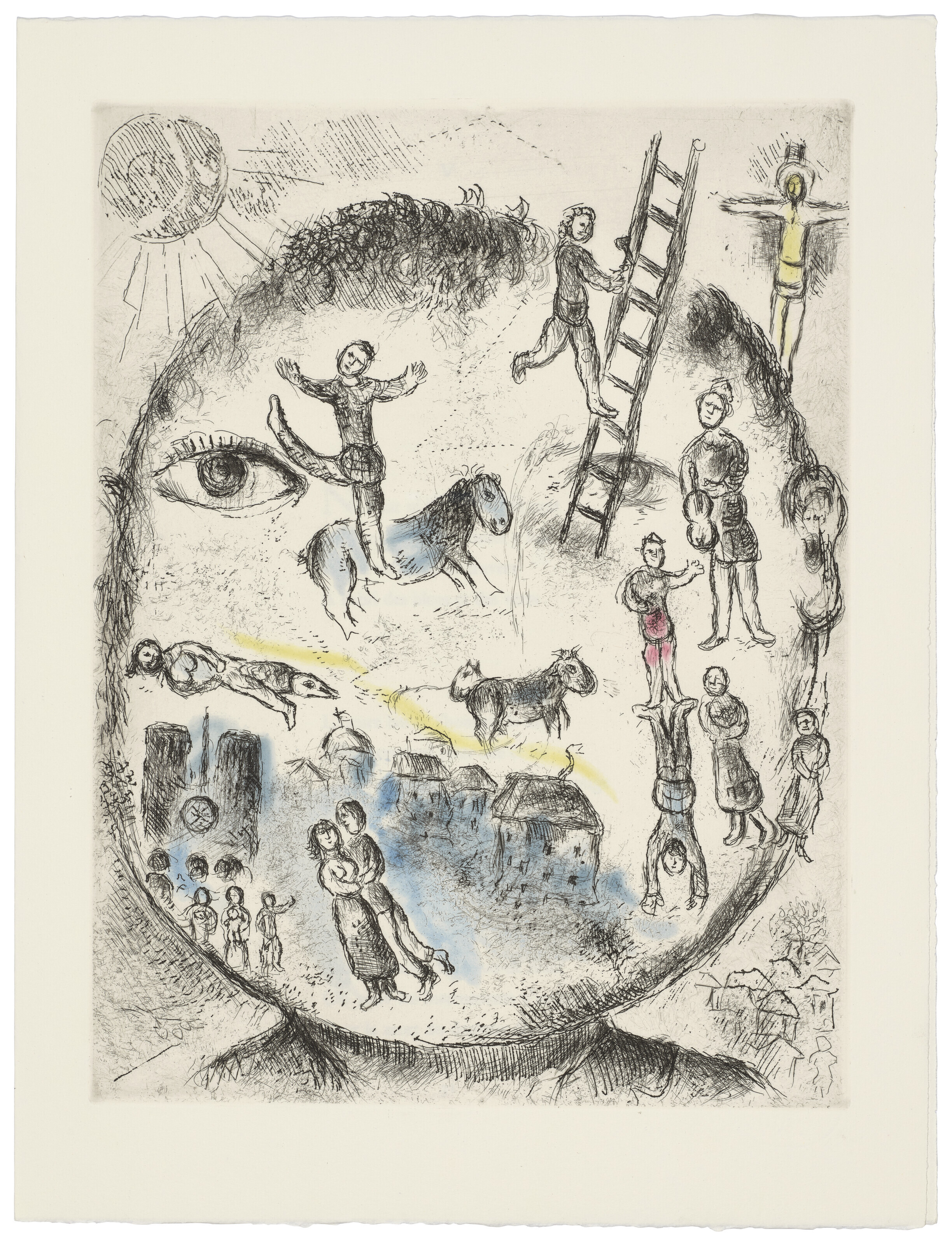 Marc Chagall — Я хочу, чтобы выбор был не таким страшным. Париж: Мэг, 1976.