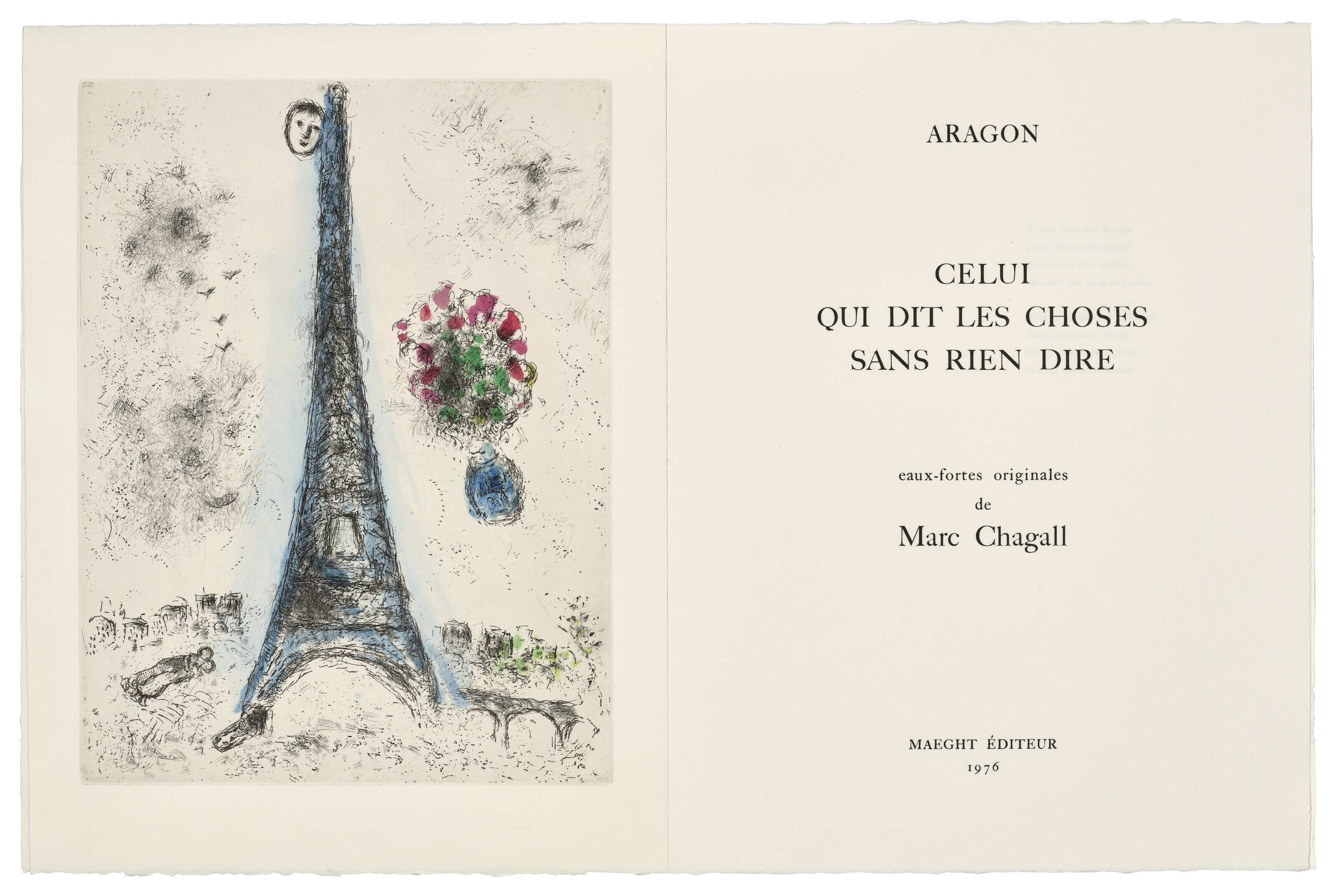 Marc Chagall — Я хочу, чтобы выбор был не таким страшным. Париж: Мэг, 1976., изображение 2