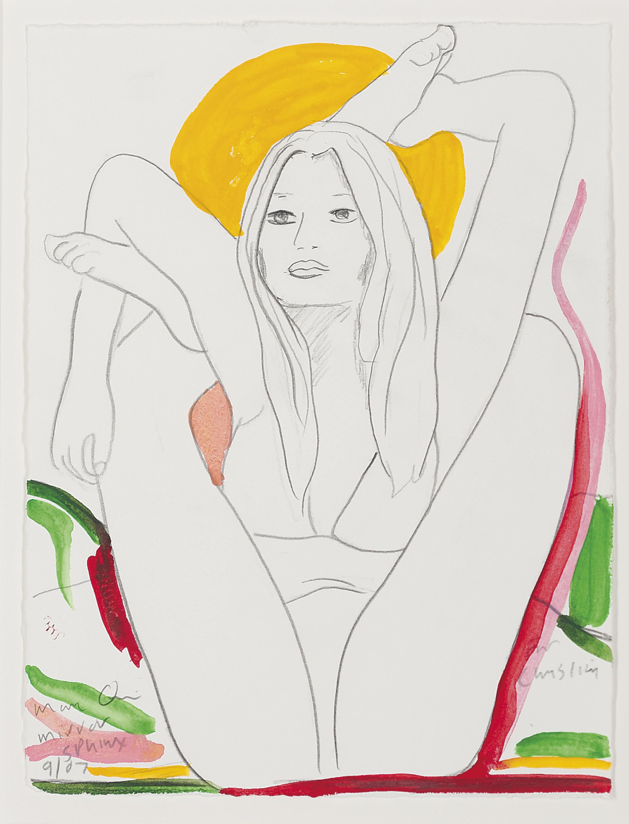Marc Quinn — Зеркальный сфинкс