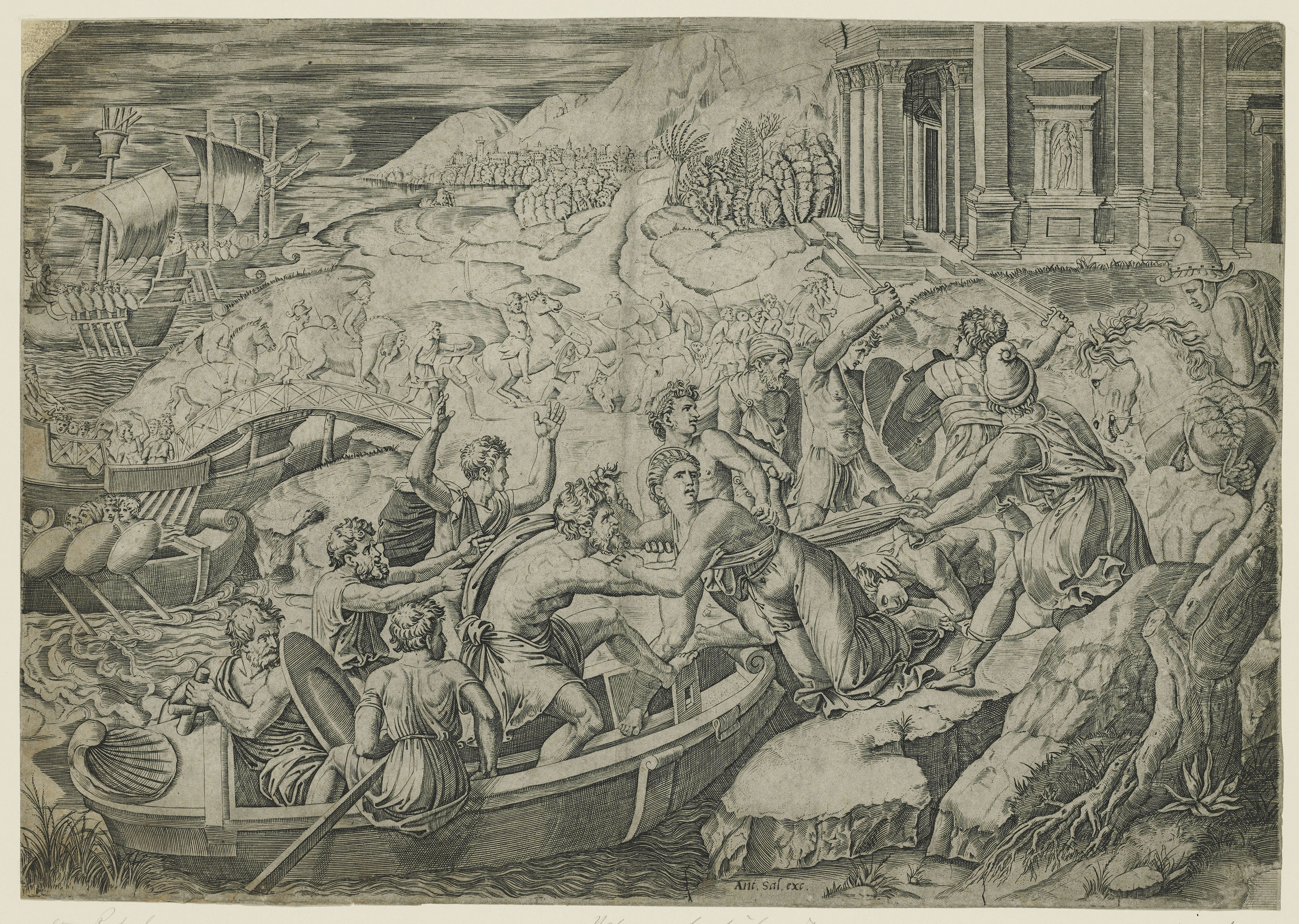 Marcantonio Raimondi — Триумф, изображение 3