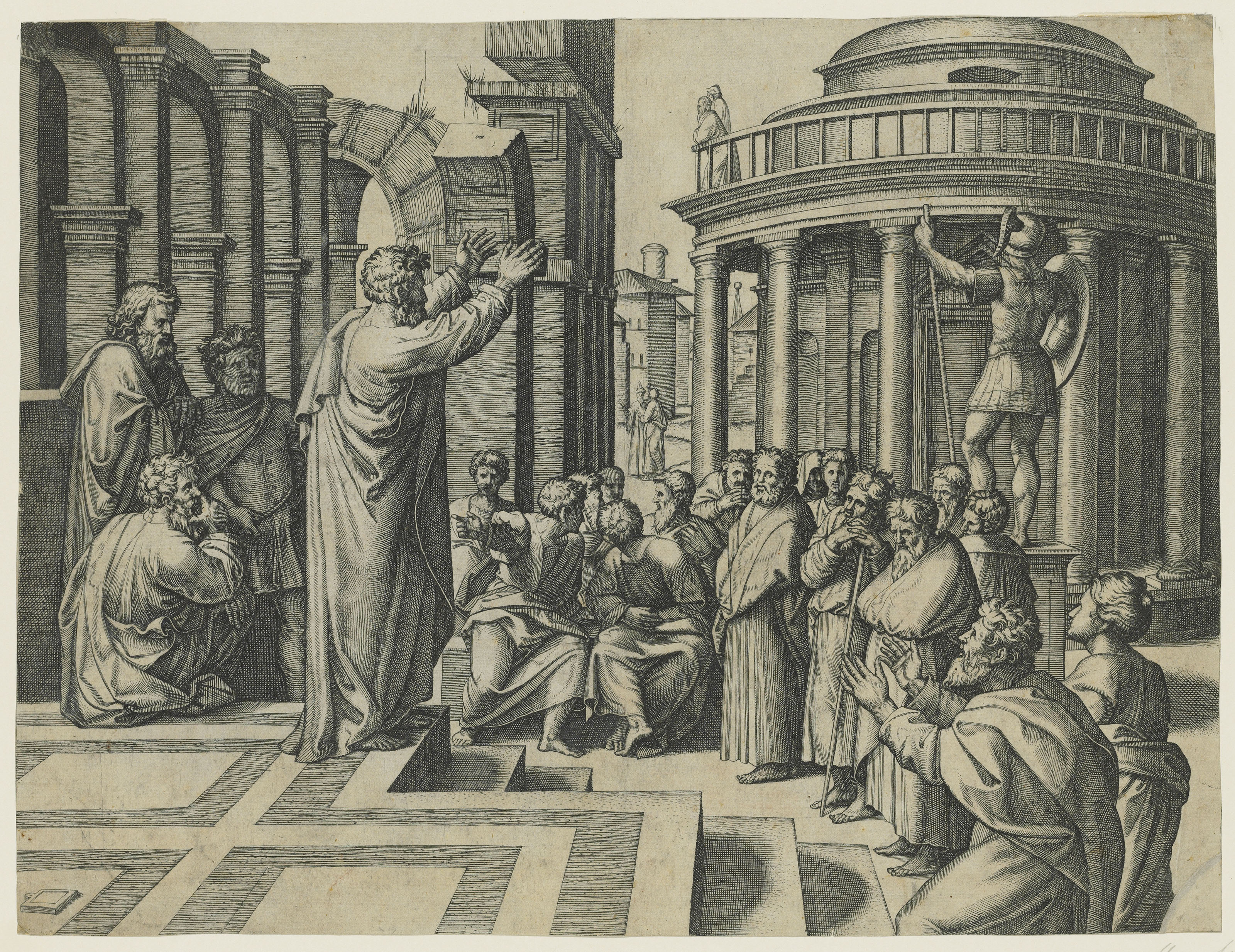 Marcantonio Raimondi — Триумф, изображение 4