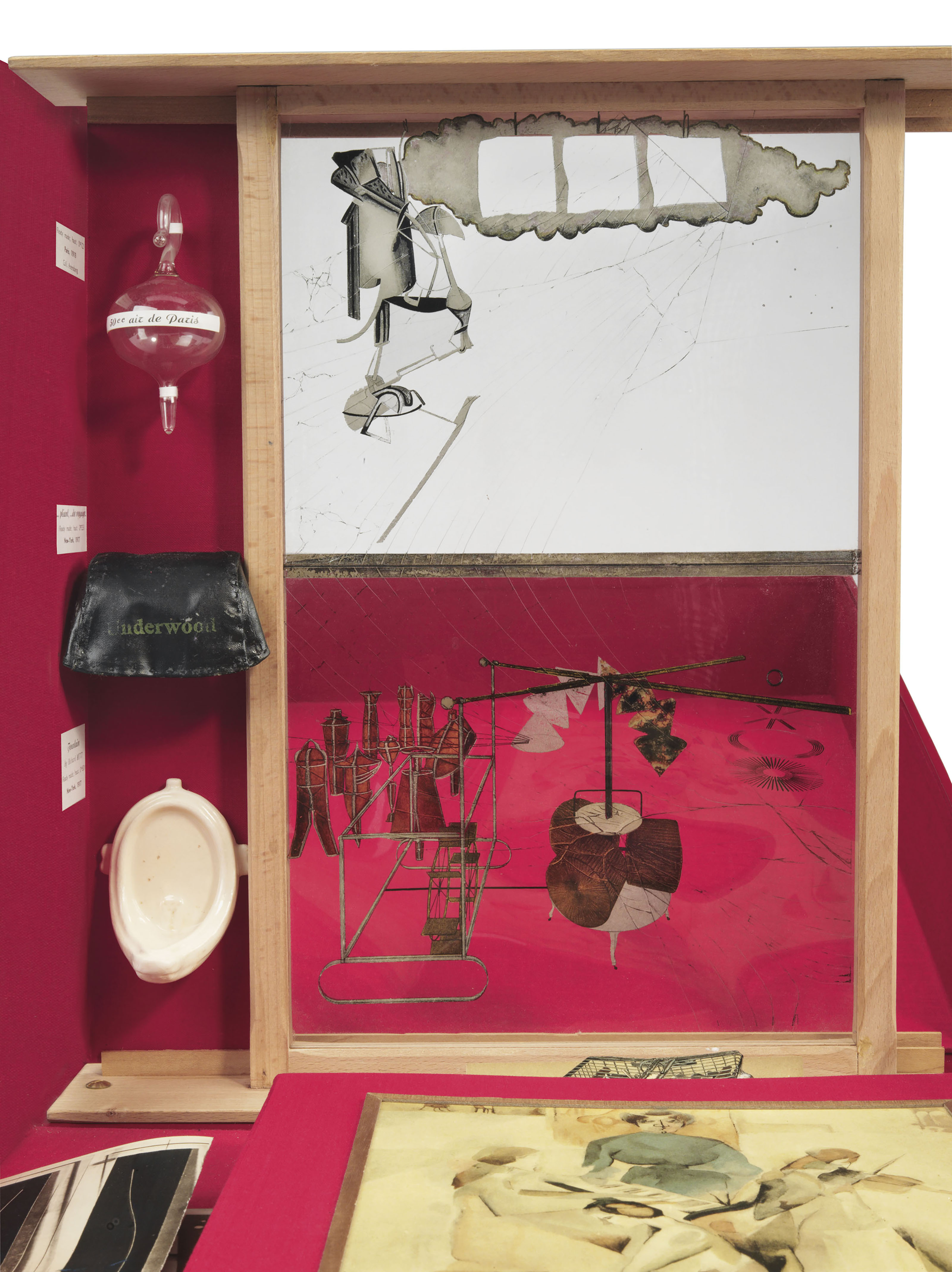 Marcel Duchamp — Картина Марселя Дюшана "Роза Селеви" ("Мальчик в чемодане"), серия F (Bonk 6D, Schwarz 484), изображение 2