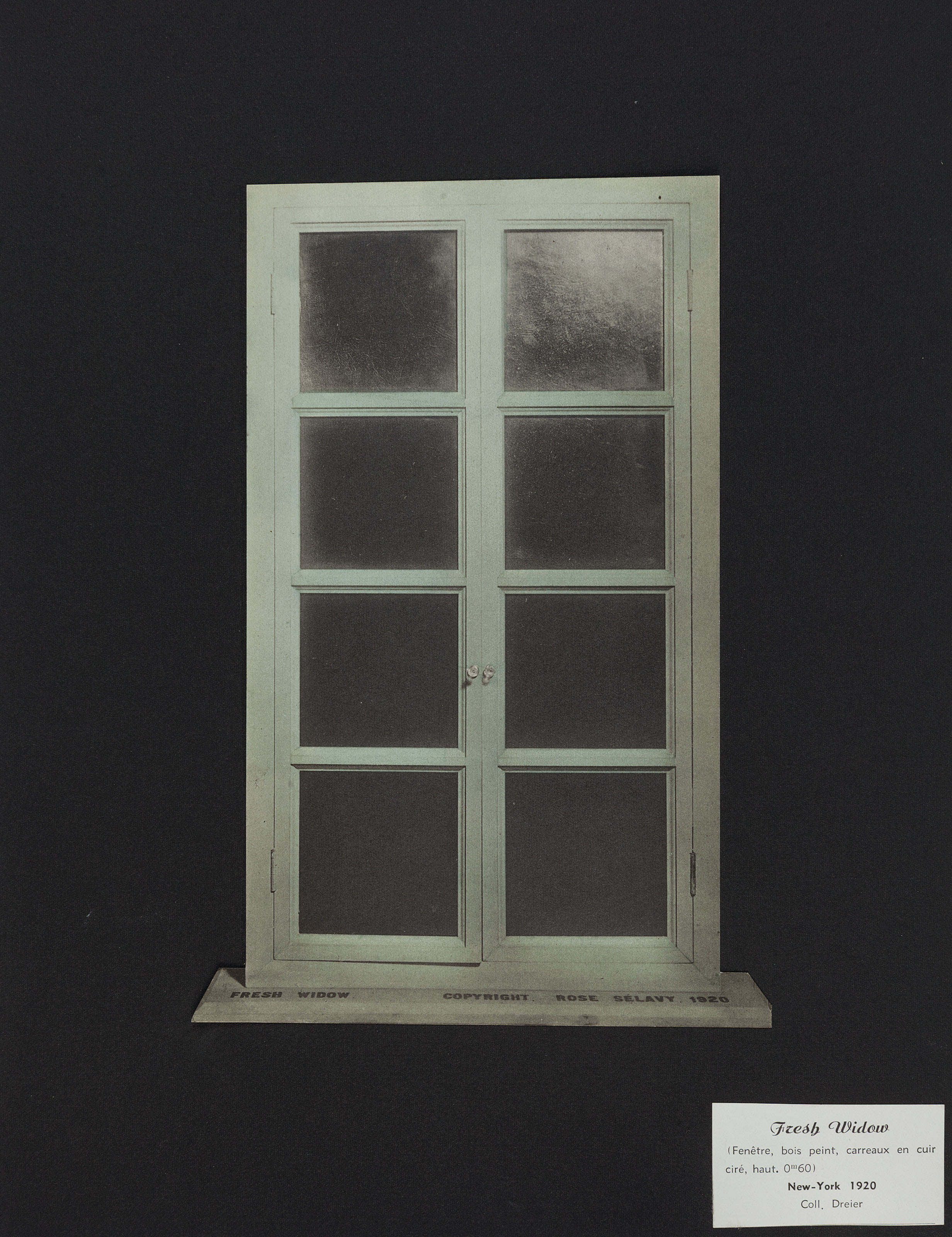 Marcel Duchamp — Картина Марселя Дюшана "Роза Селеви" ("Мальчик в чемодане"), серия F (Bonk 6D, Schwarz 484), изображение 14