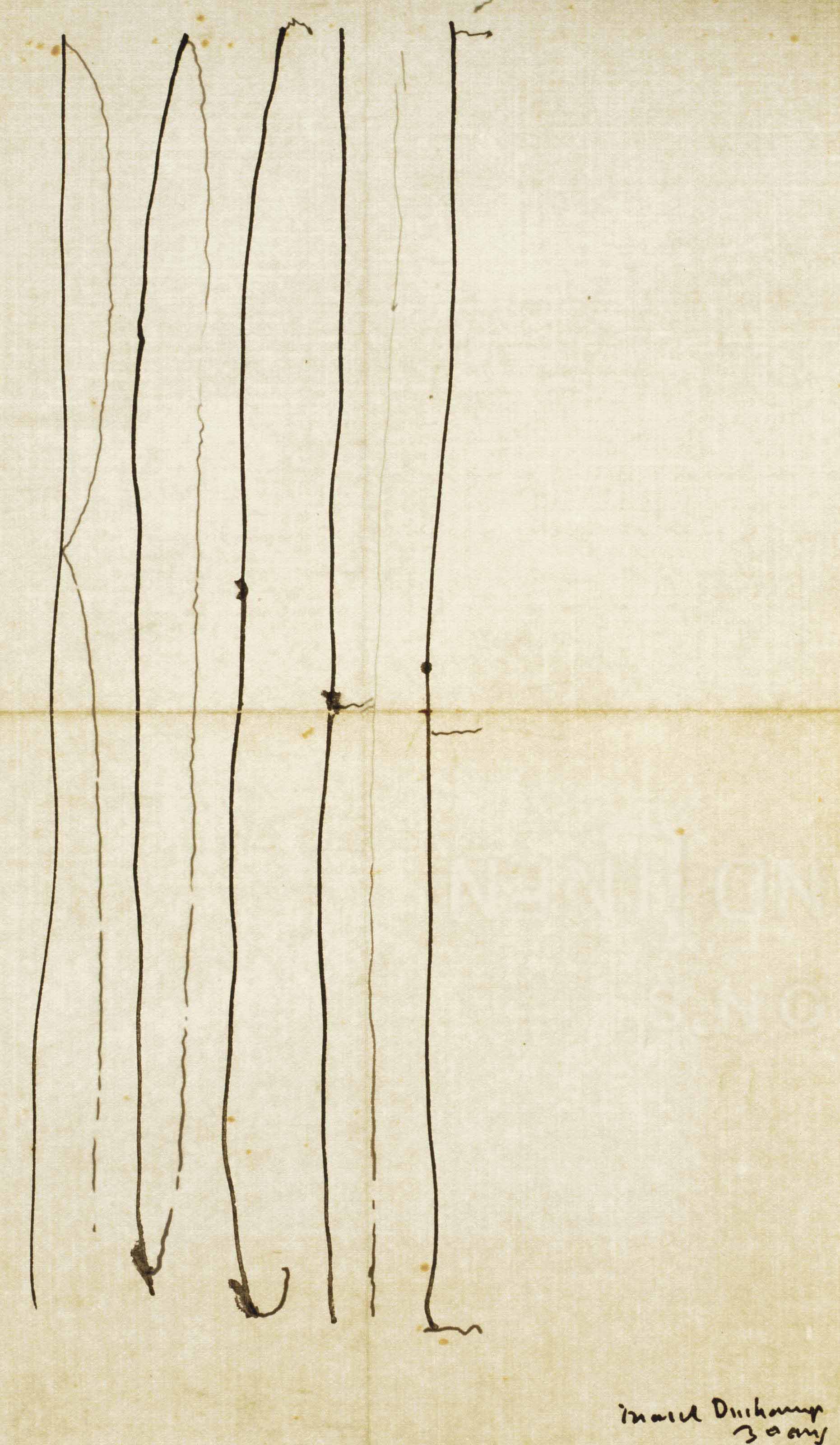 Marcel Duchamp — Анри-Пьер Роше (прямая и оборотная сторона)