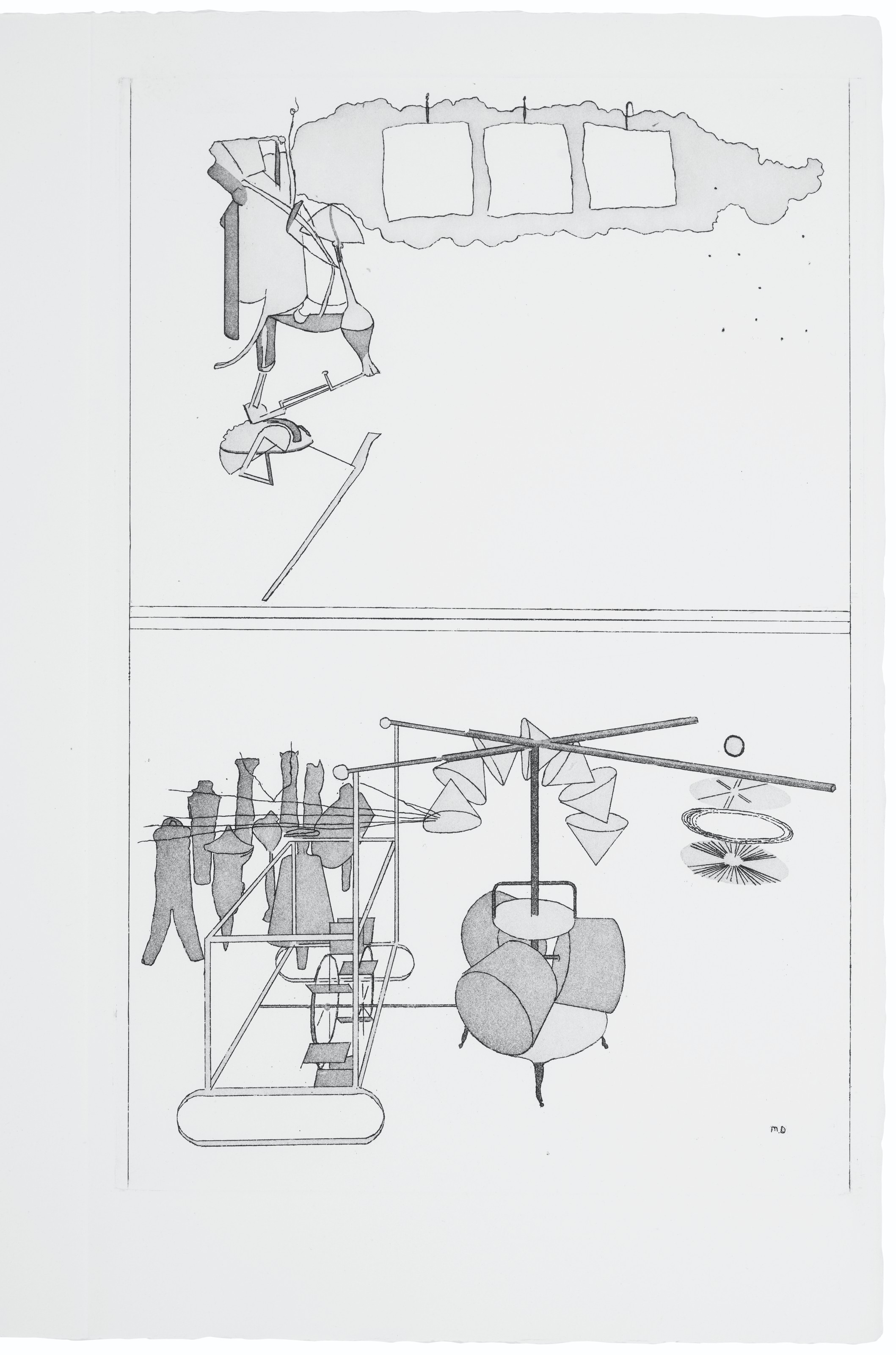 Marcel Duchamp — Артуро Шварц, "Большое стекло и связанные с ним работы", Тома. I-II , Галерея Шварца, Милан, 1967-1968, изображение 2