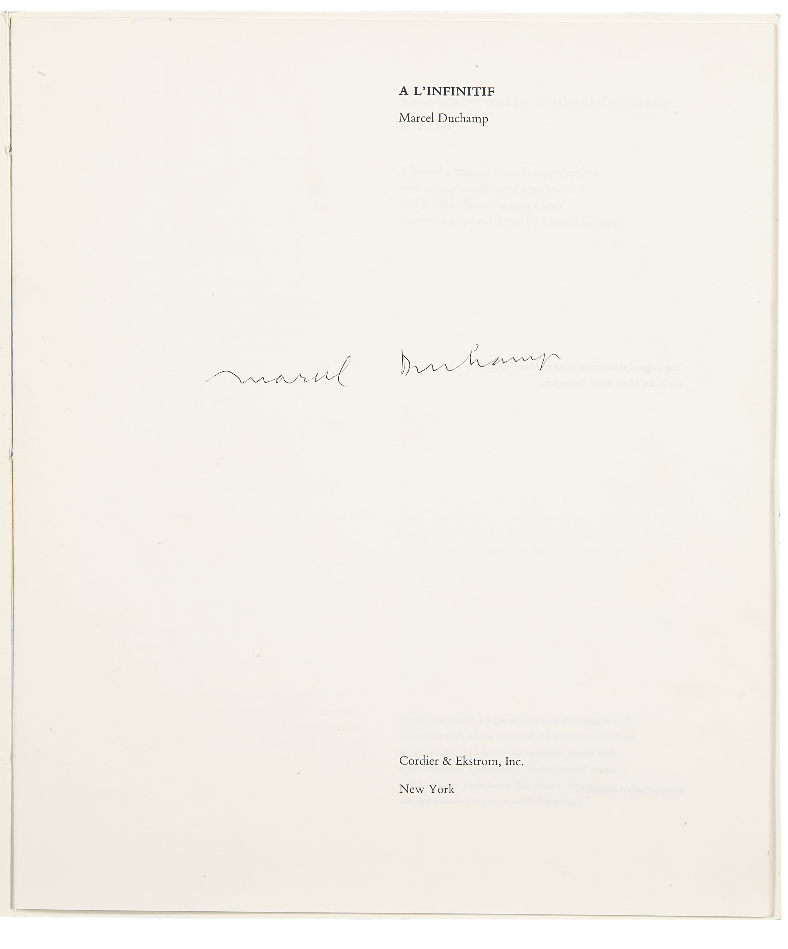 Marcel Duchamp — Бесконечный, изображение 4