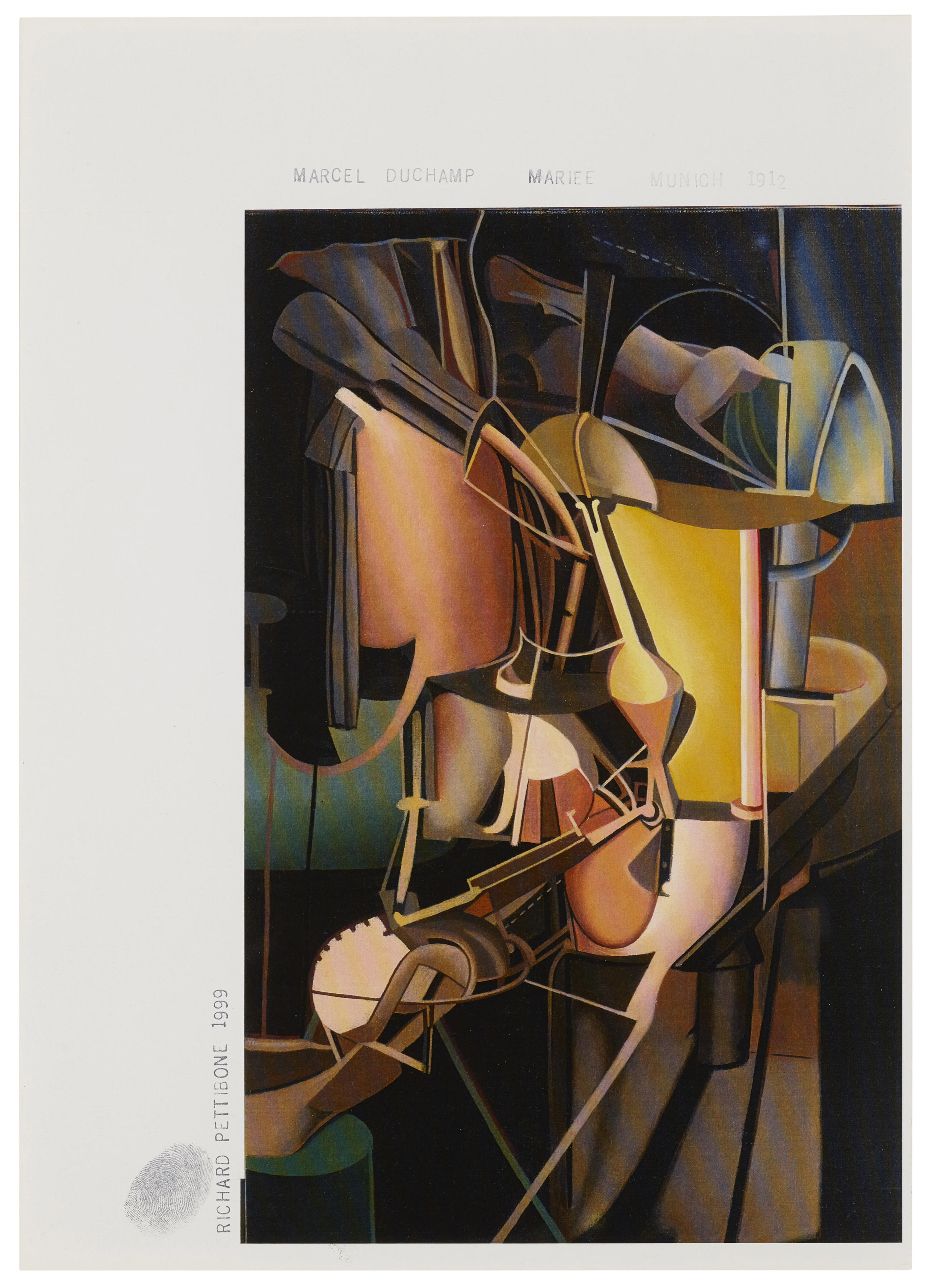 Marcel Duchamp — Марсель Дюшан, Мария, Мюнхен, 1912