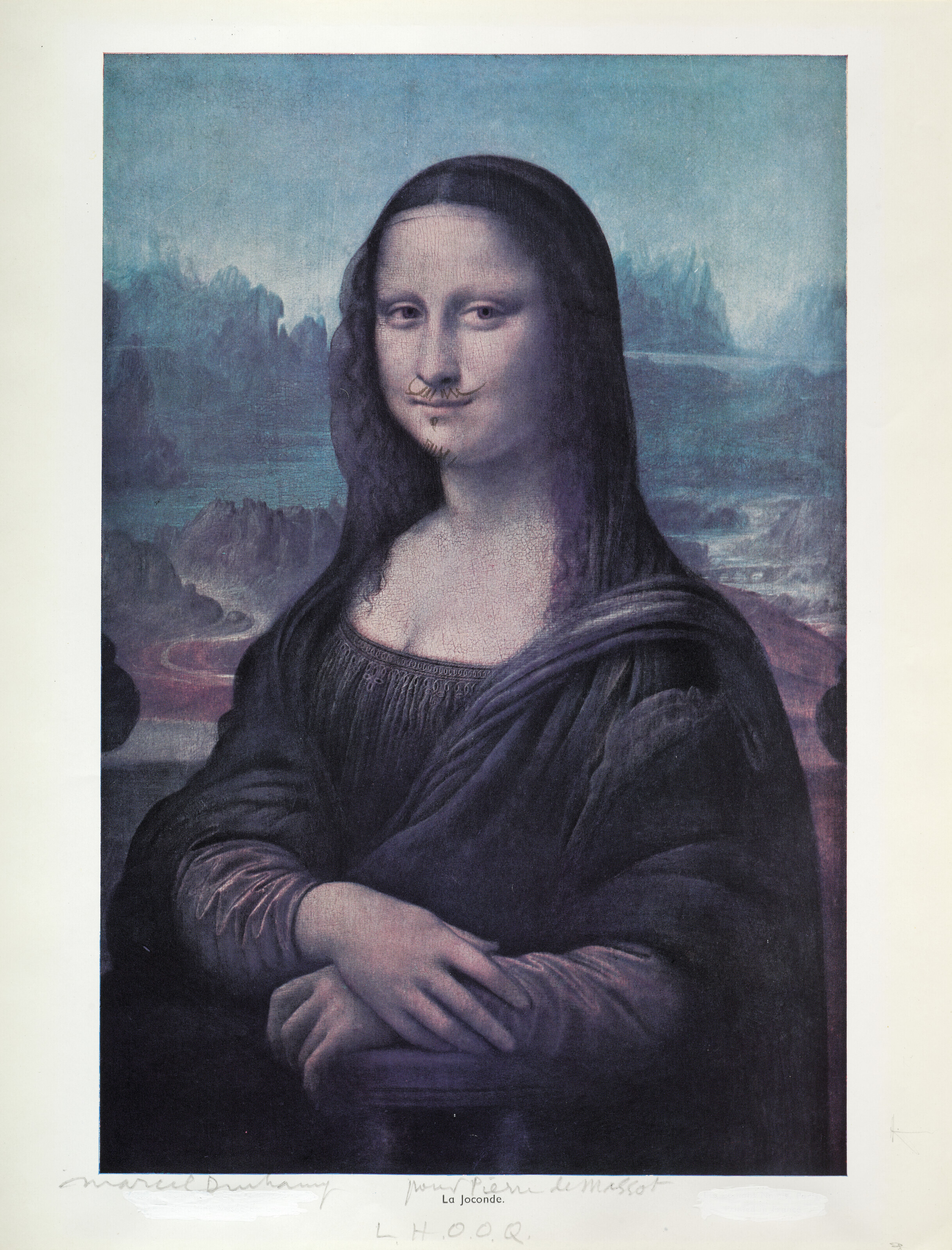 Marcel Duchamp — Л.Х.О.О.К.