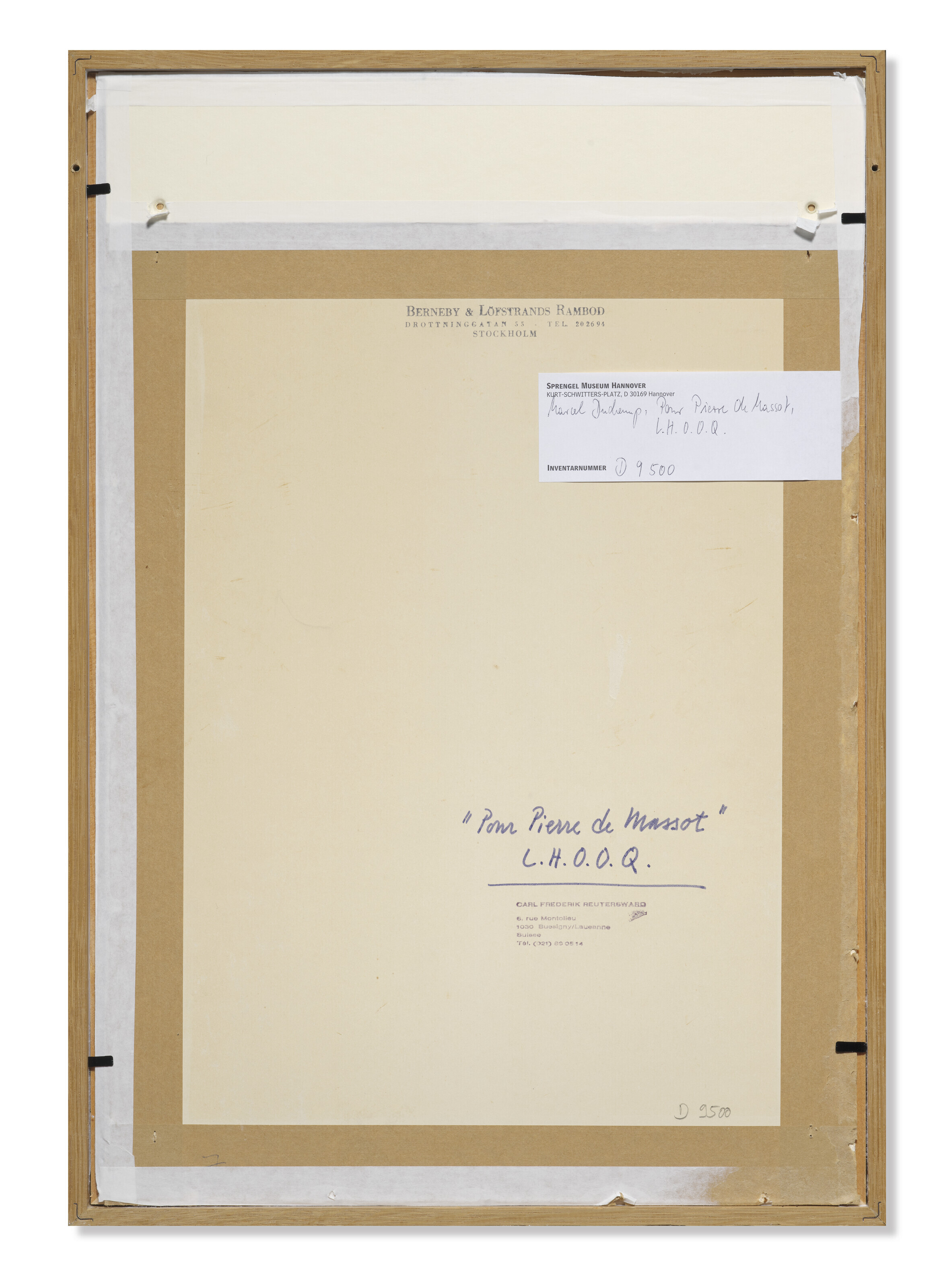 Marcel Duchamp — Л.Х.О.О.К., изображение 6