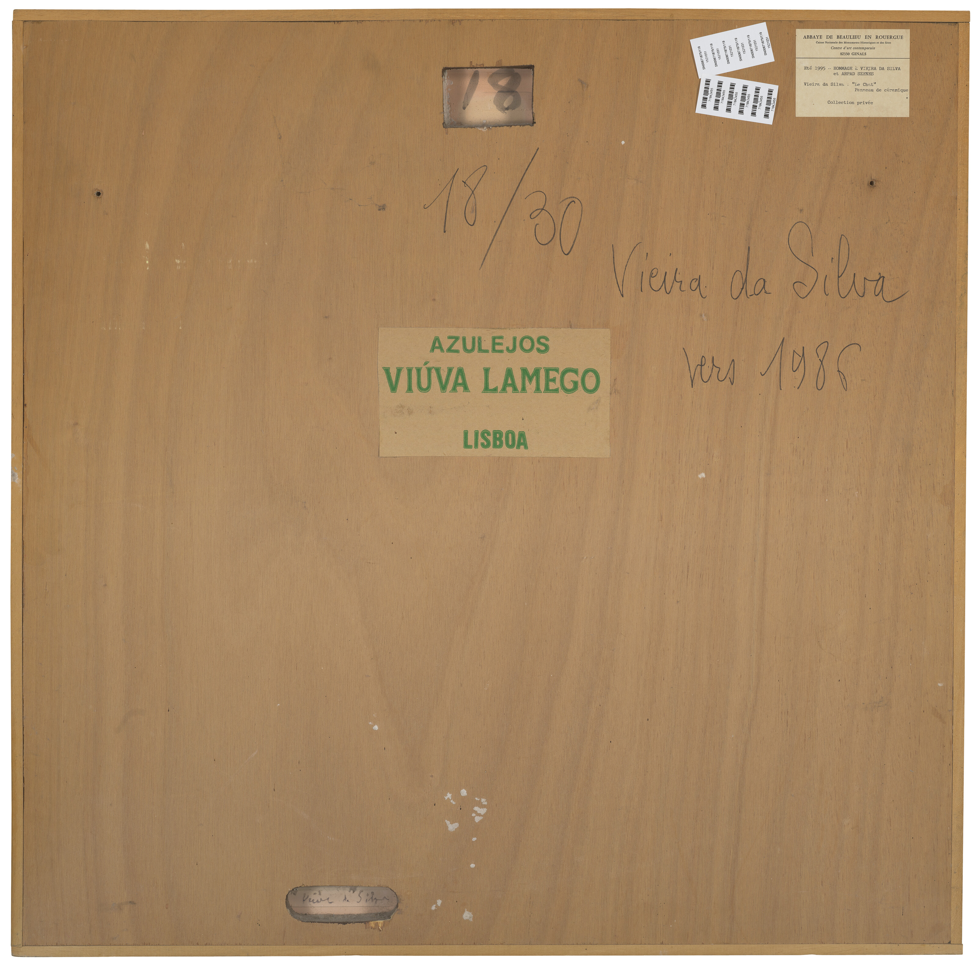Maria Helena Vieira da Silva — Ле Чат, изображение 3
