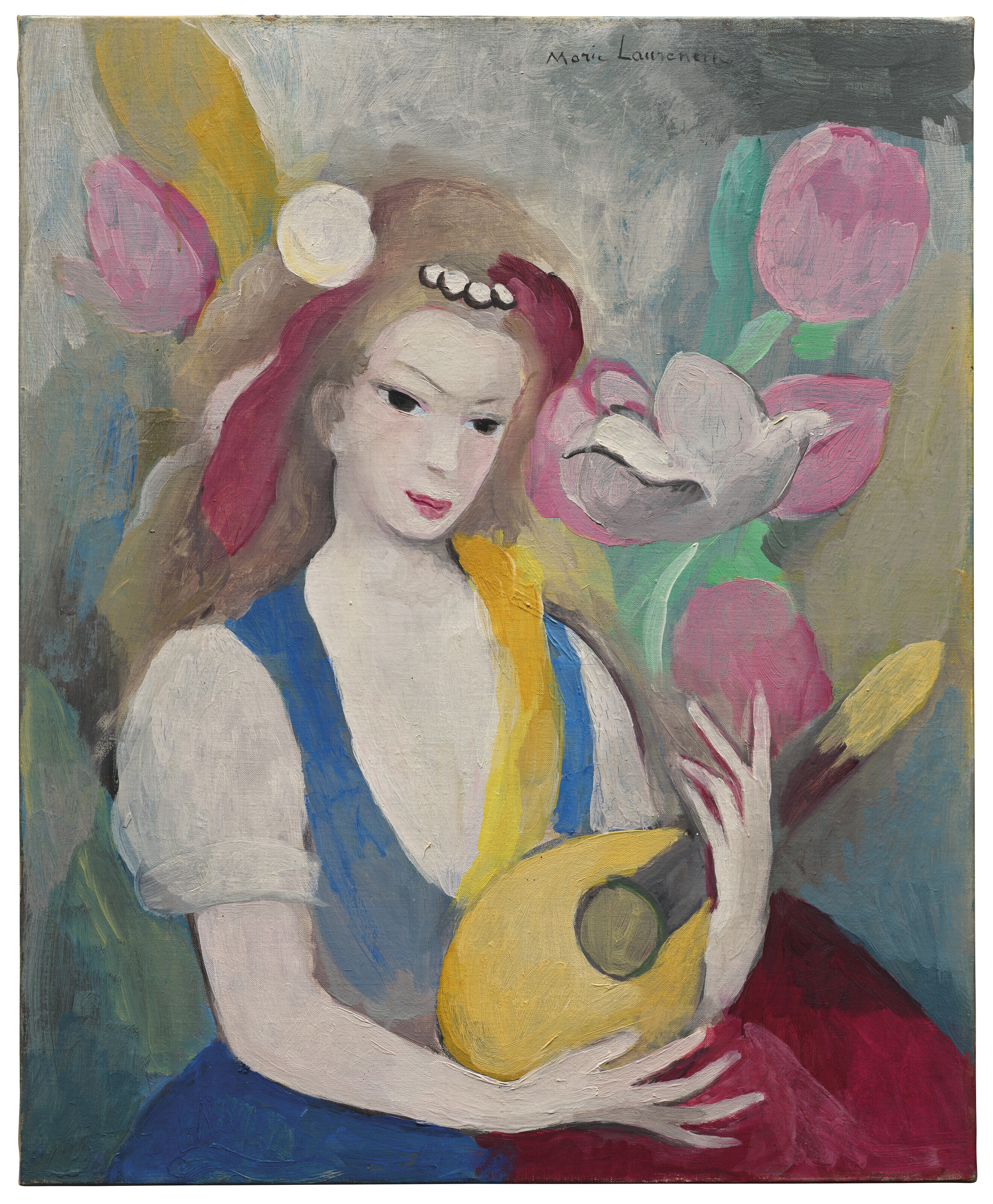 Marie Laurencin — Молодая девушка на мандолине, изображение 3