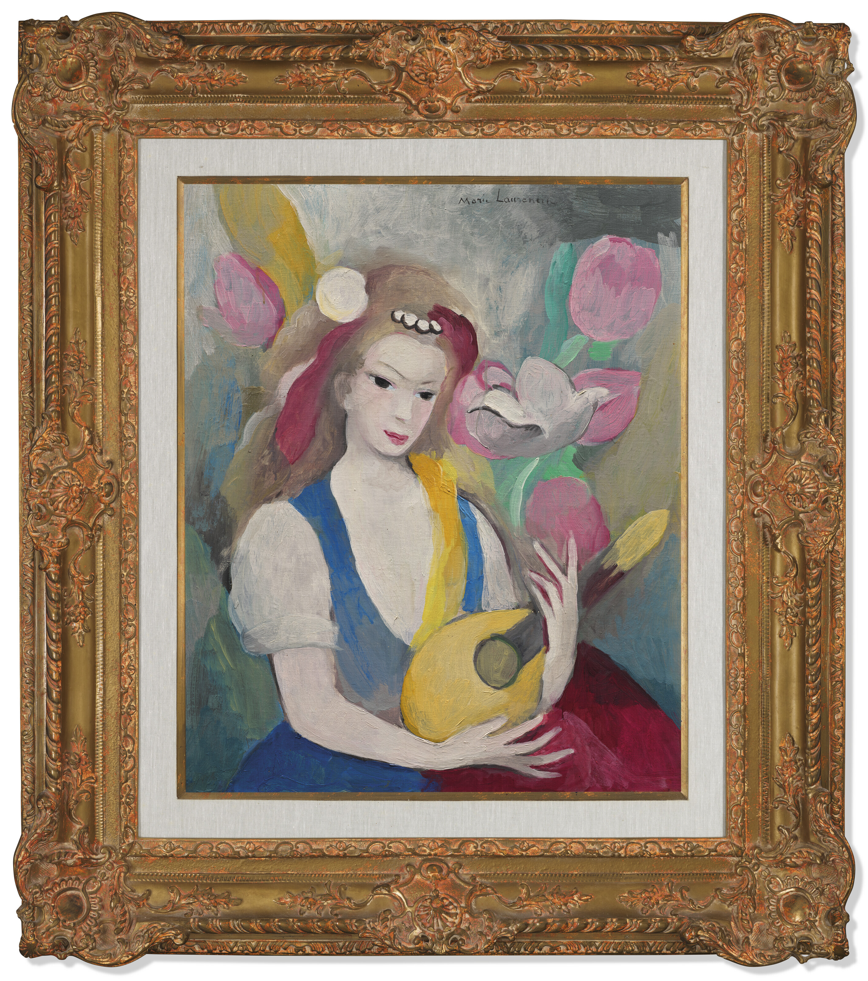 Marie Laurencin — Молодая девушка на мандолине, изображение 4