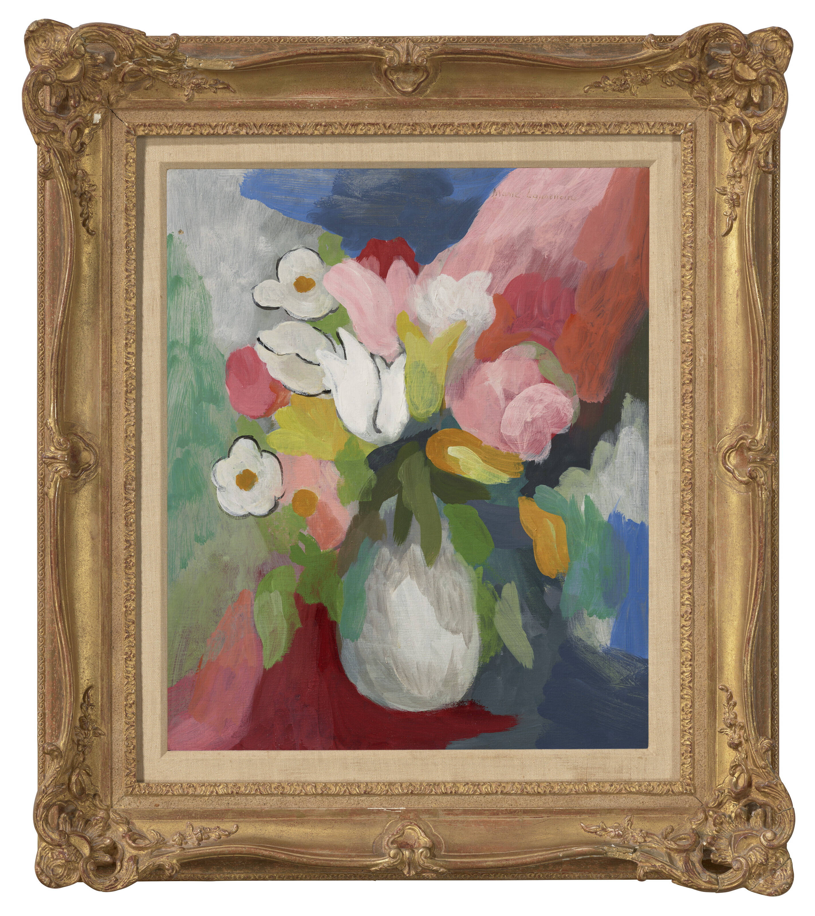 Marie Laurencin — Ваза с цветами, изображение 2