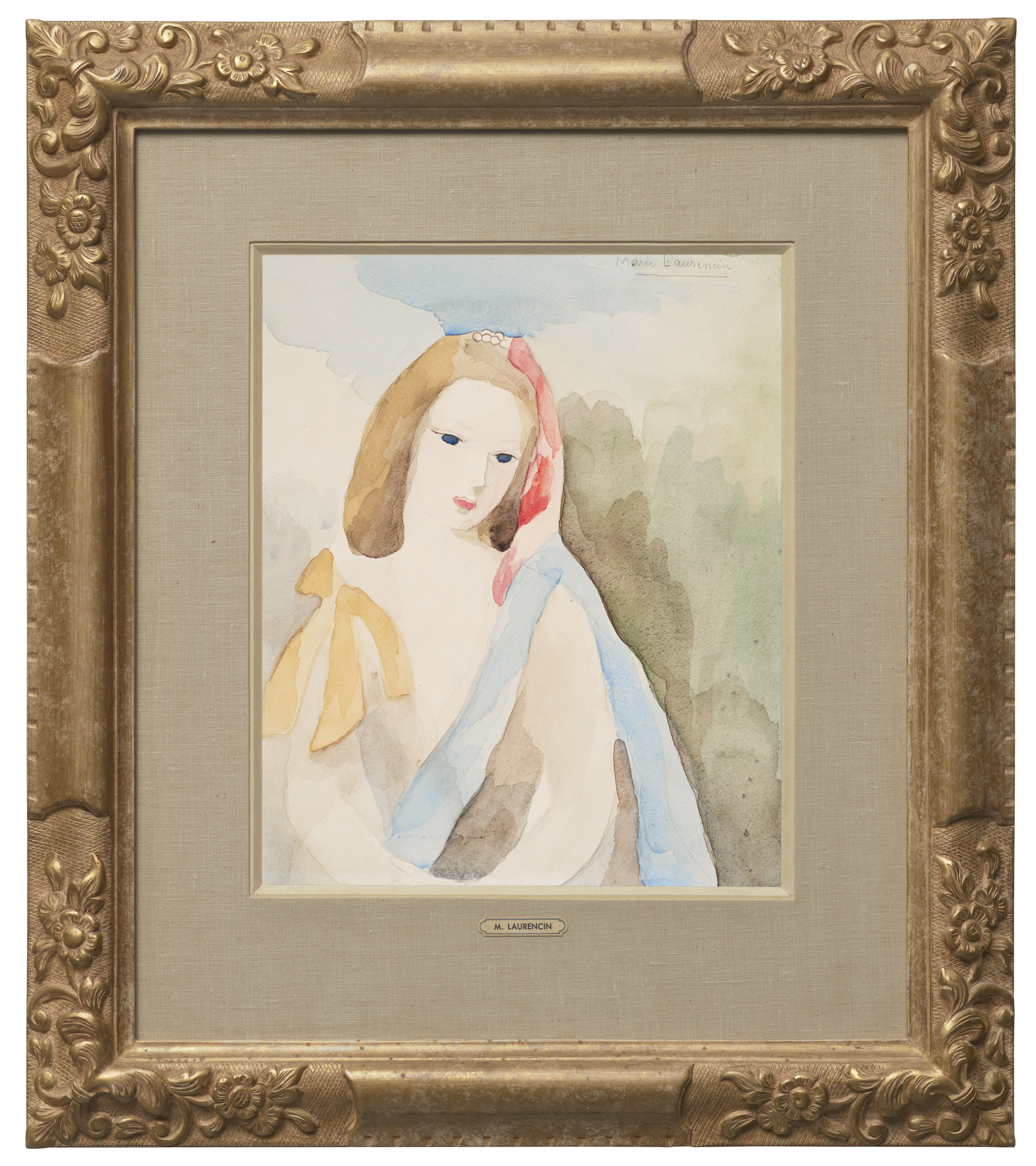 Marie Laurencin — Бюст женщины, изображение 2