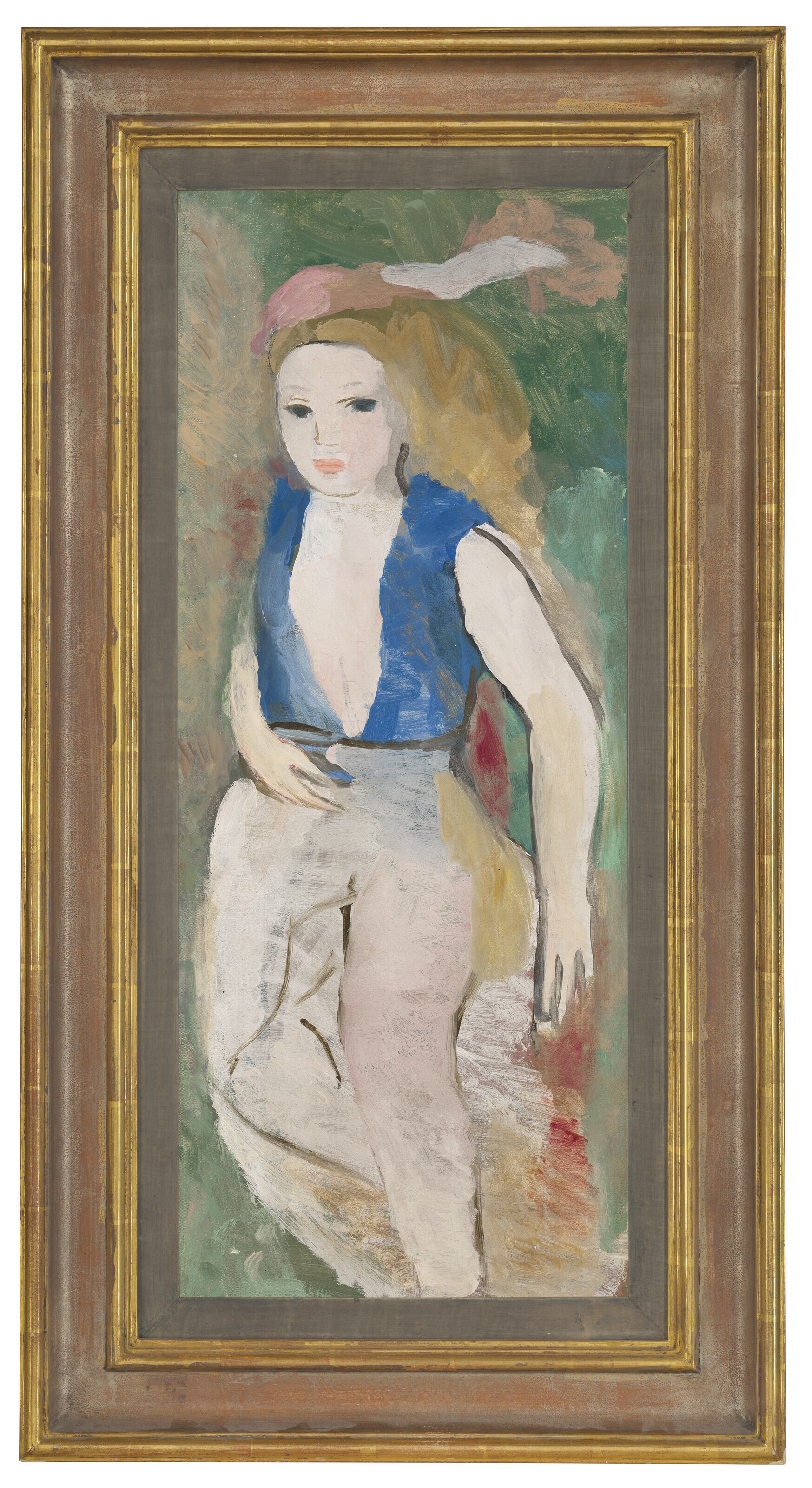 Marie Laurencin — Молодая девушка в голубом жилете, изображение 2