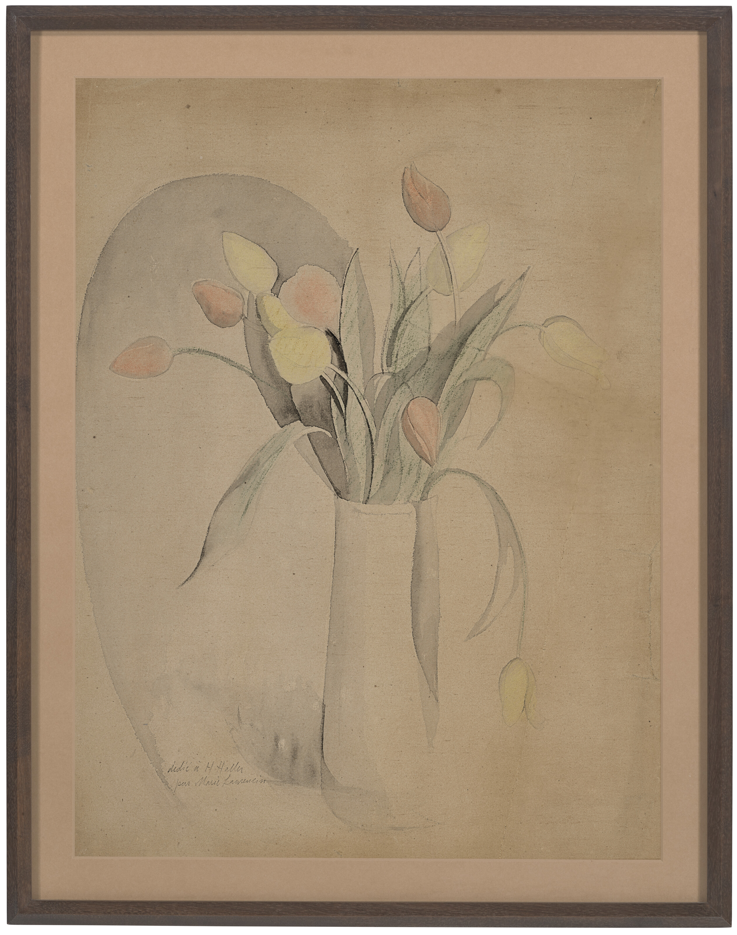 Marie Laurencin — Букет тюльпанов, изображение 2