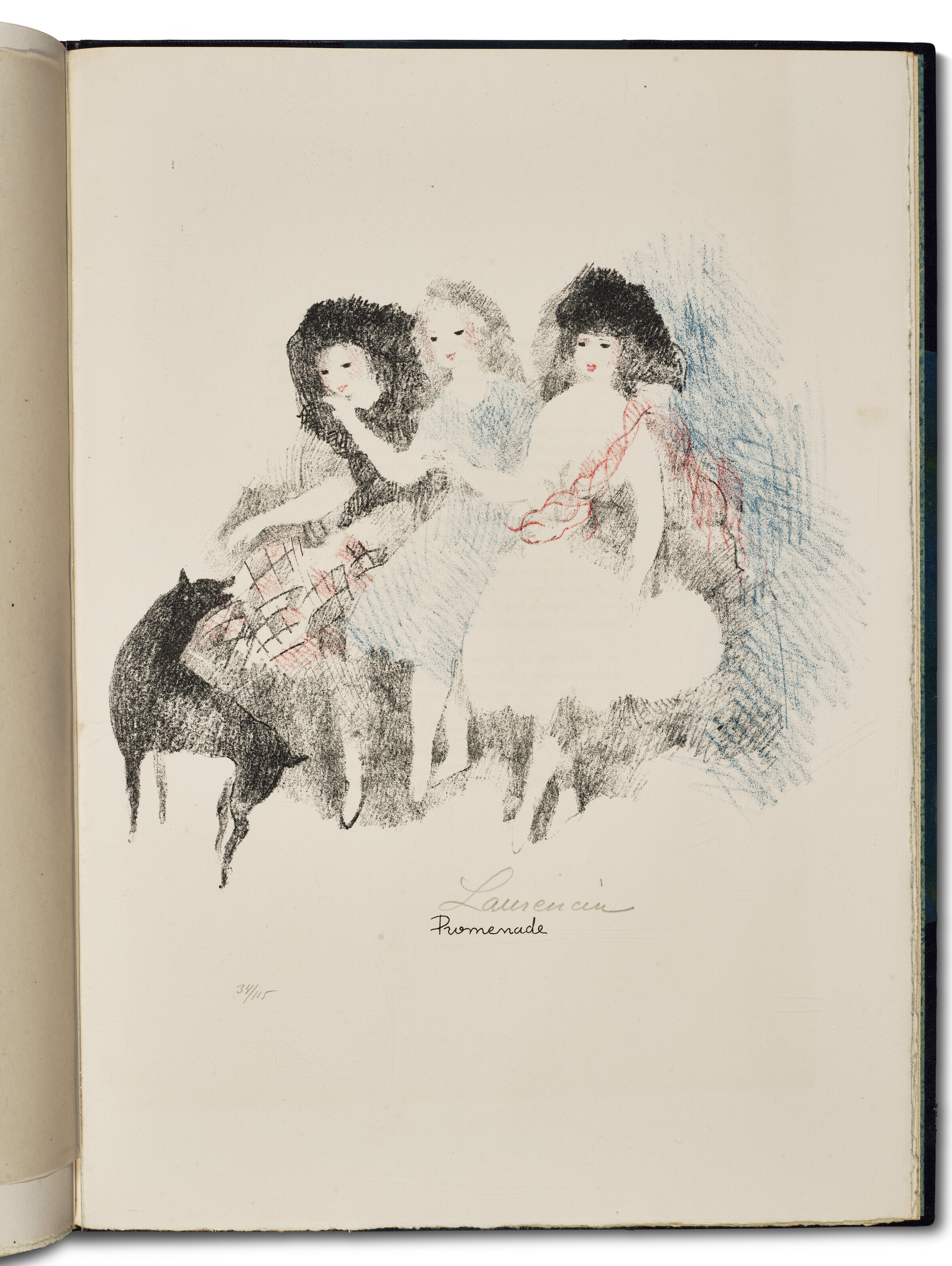 Marie Laurencin — Сестры Бронте из - за детей в вентиляционном отверстии