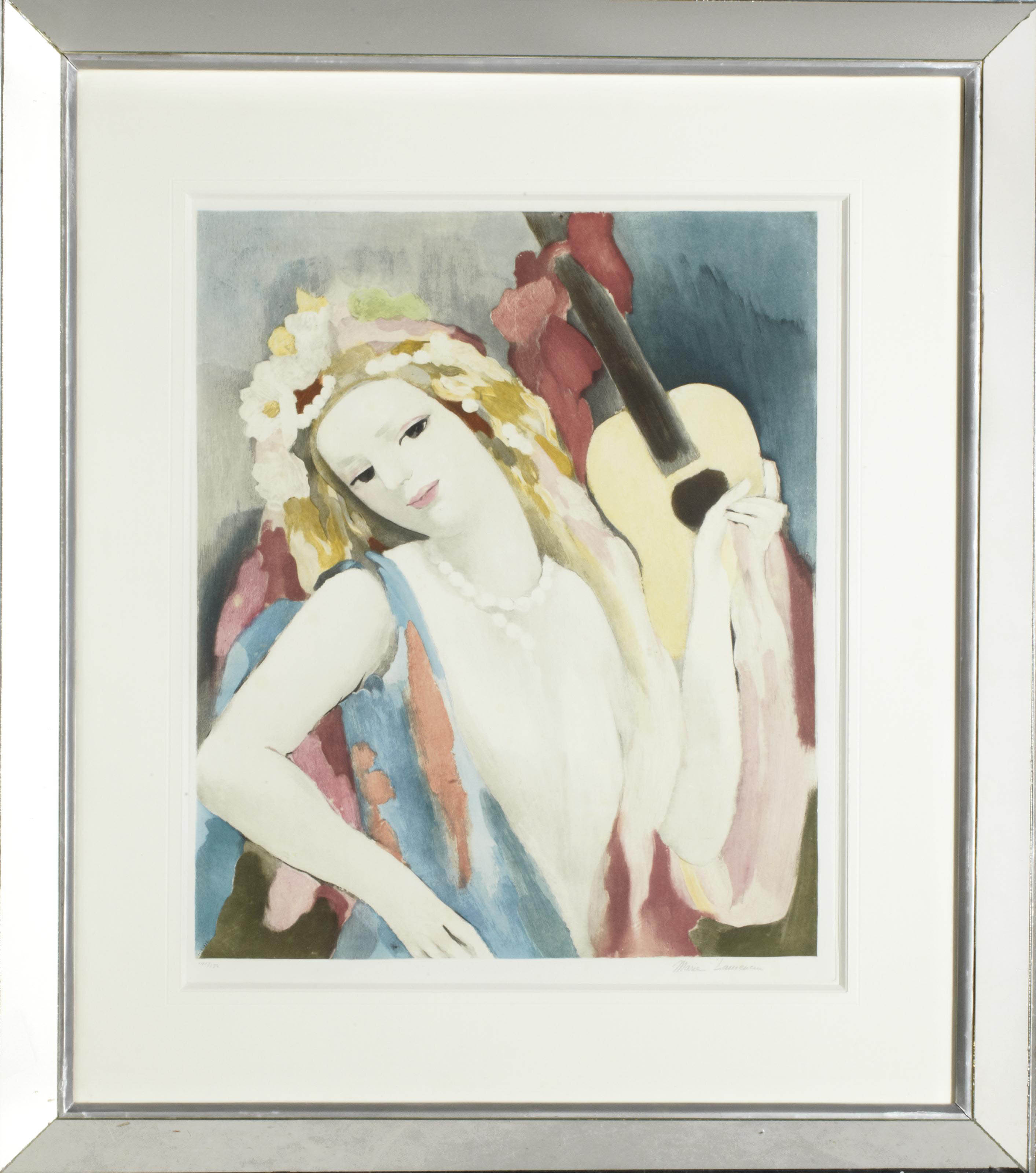 Marie Laurencin — Женщина-а-ля гитара