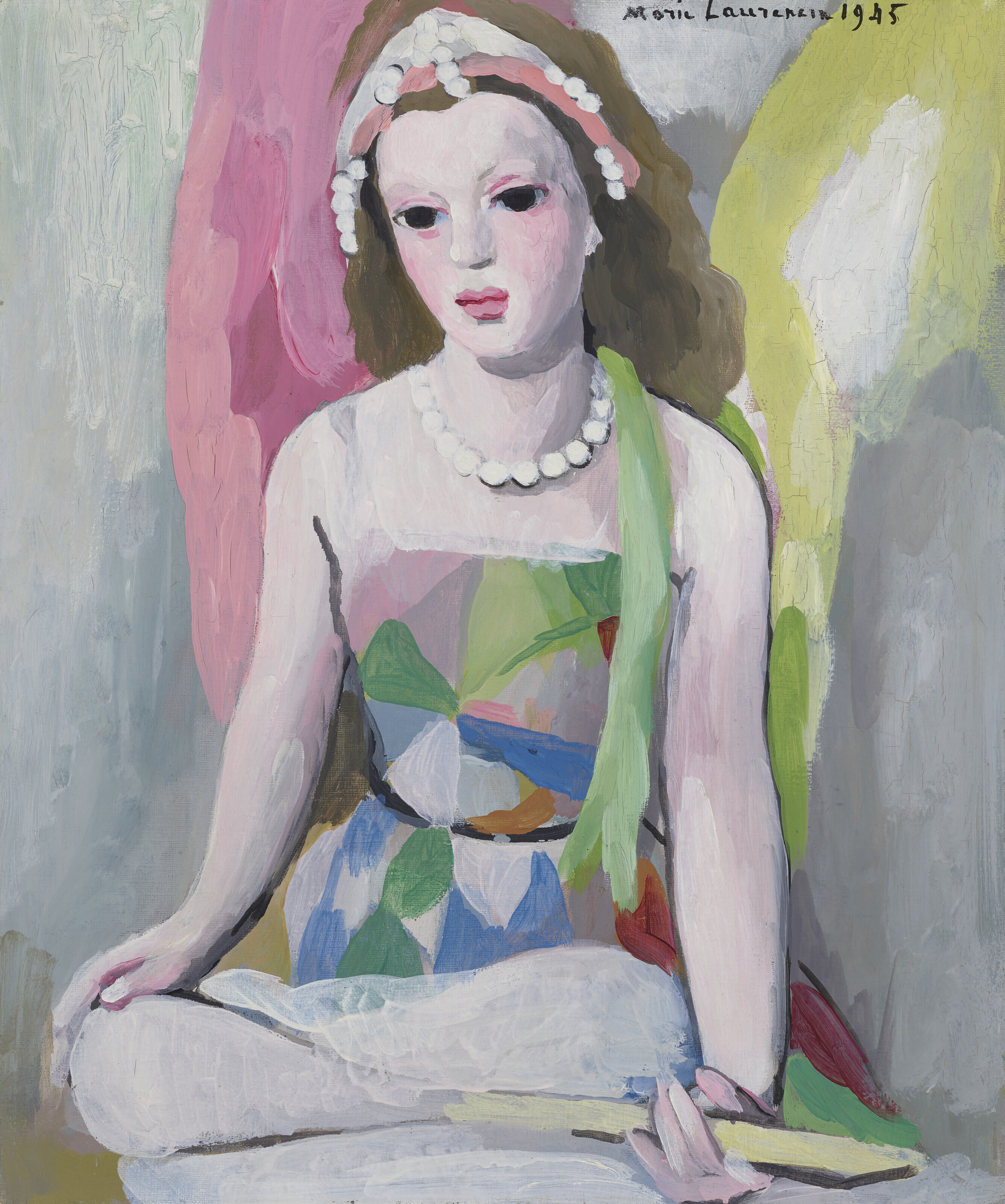 Marie Laurencin — Женщина-а-ля гитара